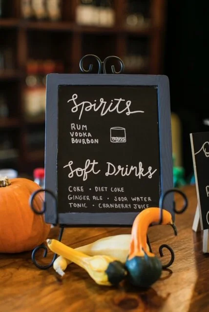 Mini Chalkboard (Blue)