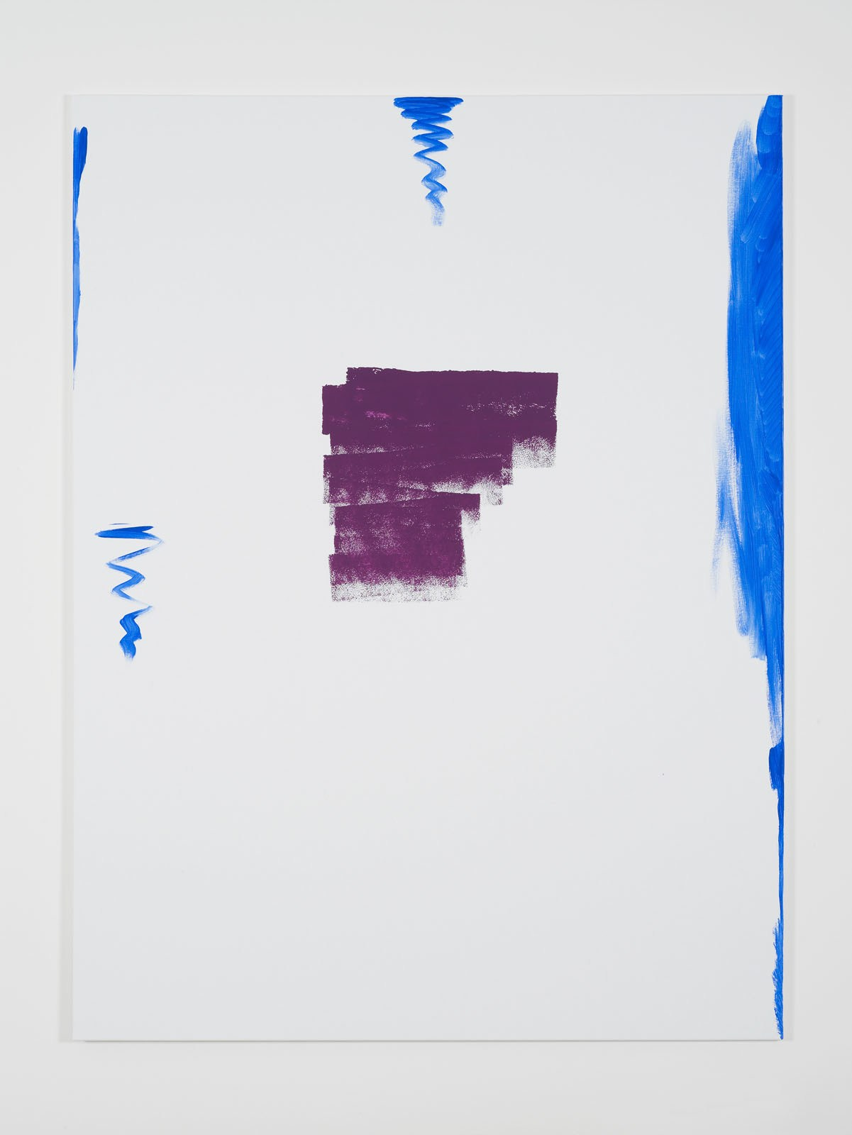 Figure 11 A painting by Michael Krebber, an artist often associated with Zombie Formalism. Krebber, Michael. MP-KREBM-00087, acrylic on canvas, 200 x 150 cm 2015. Source.