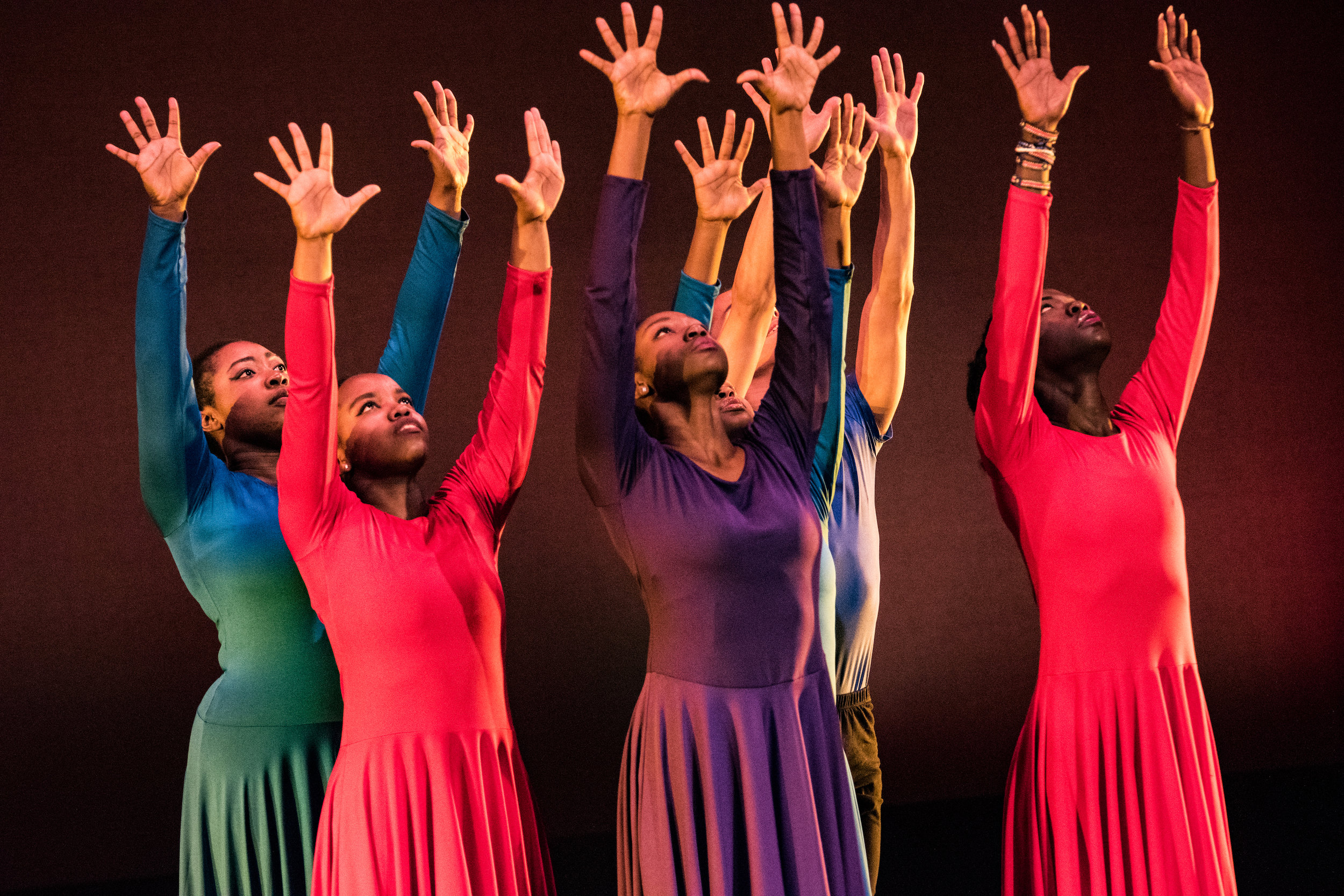 Levels 3 and 4 students perform ‘Testify’ choreographed by Stephanie Powell