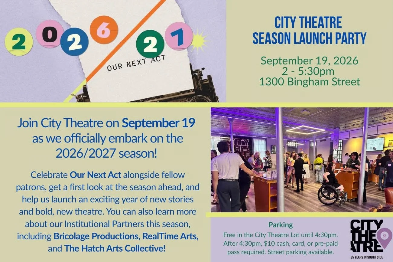 City Theatre Season Launch Party