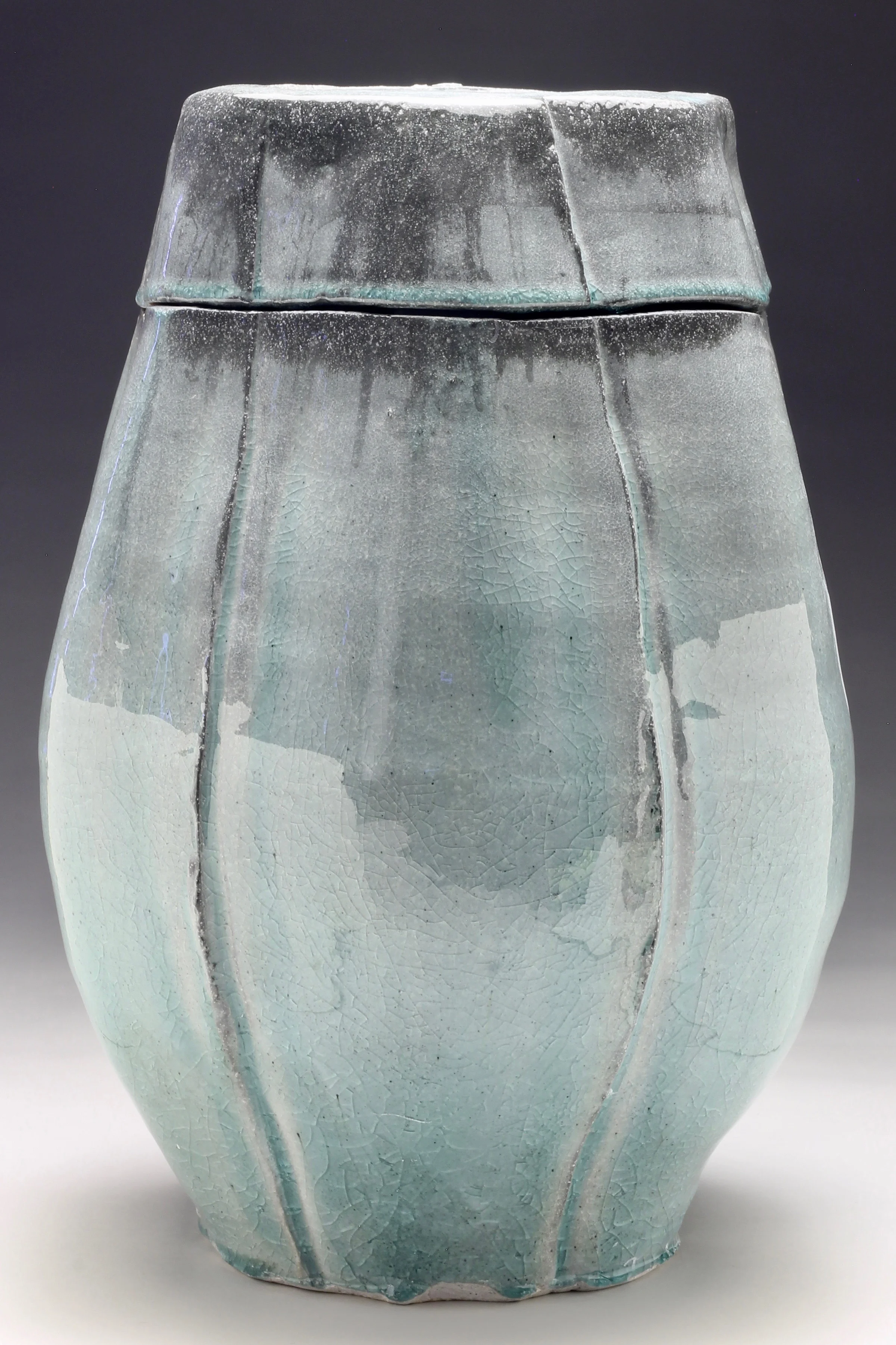 Large Blue Jar