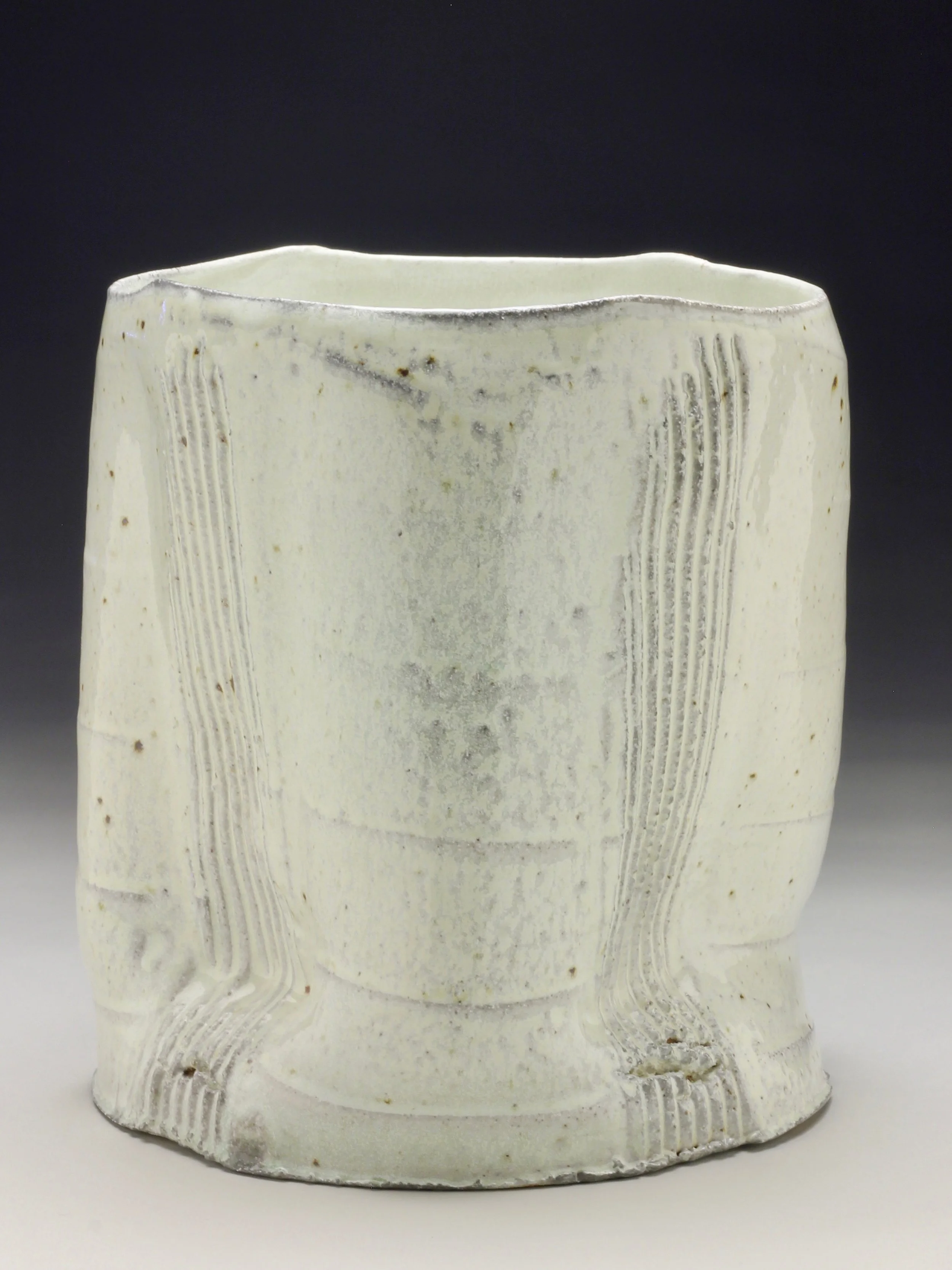 White Salt Bucket