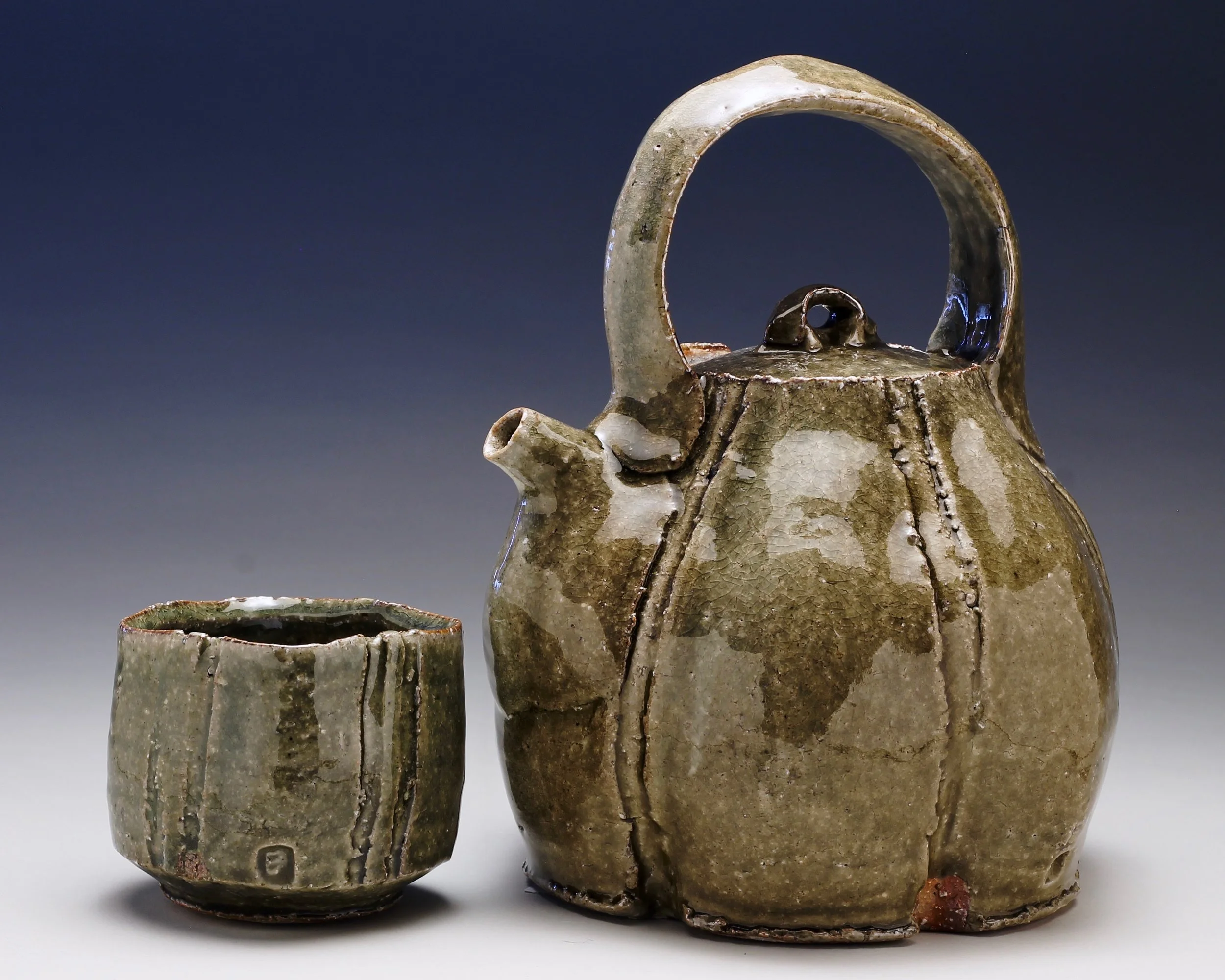 Green Celadon Tea Set
