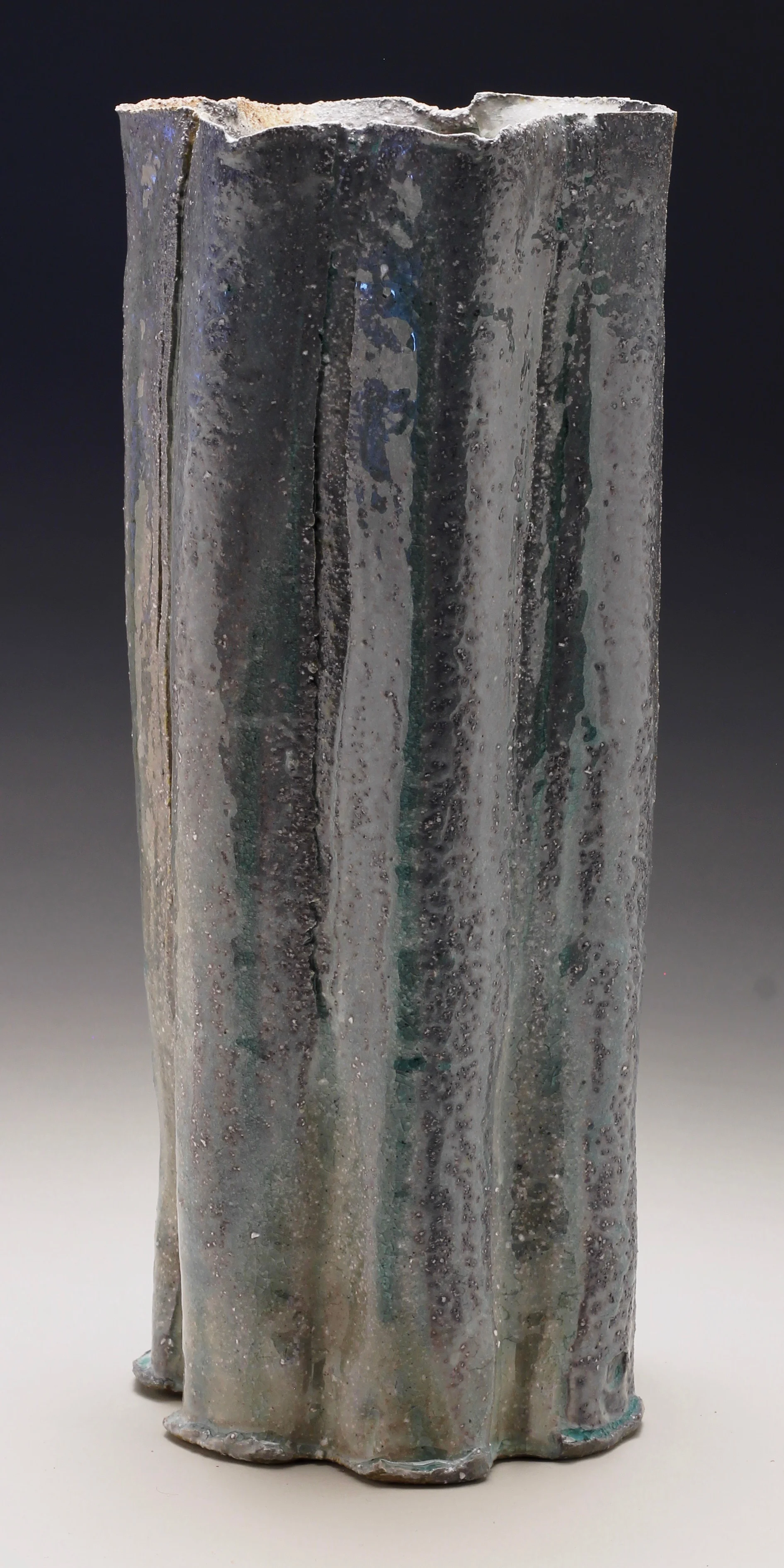 Dark & Stormy Vase