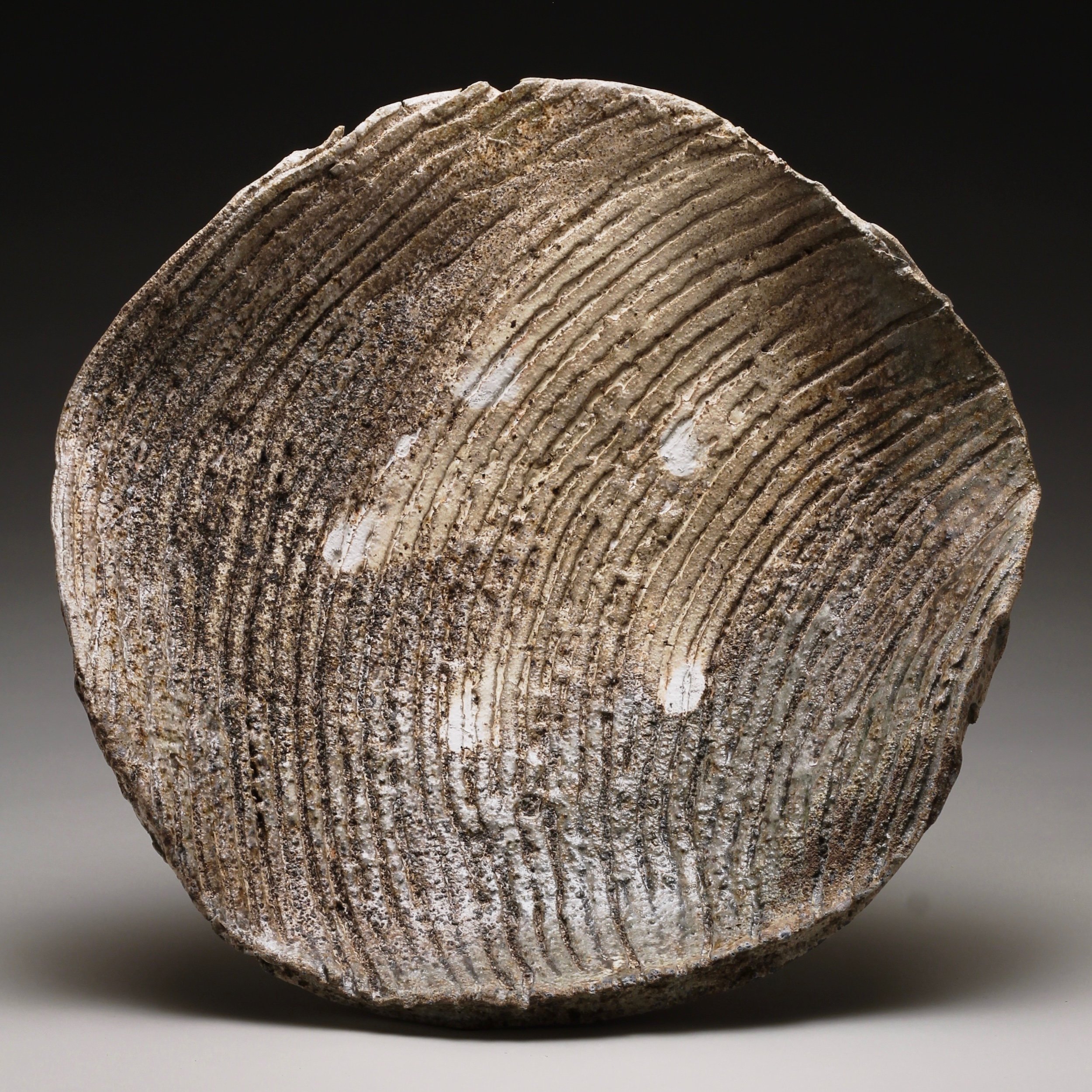 Large Wood-ash Platter