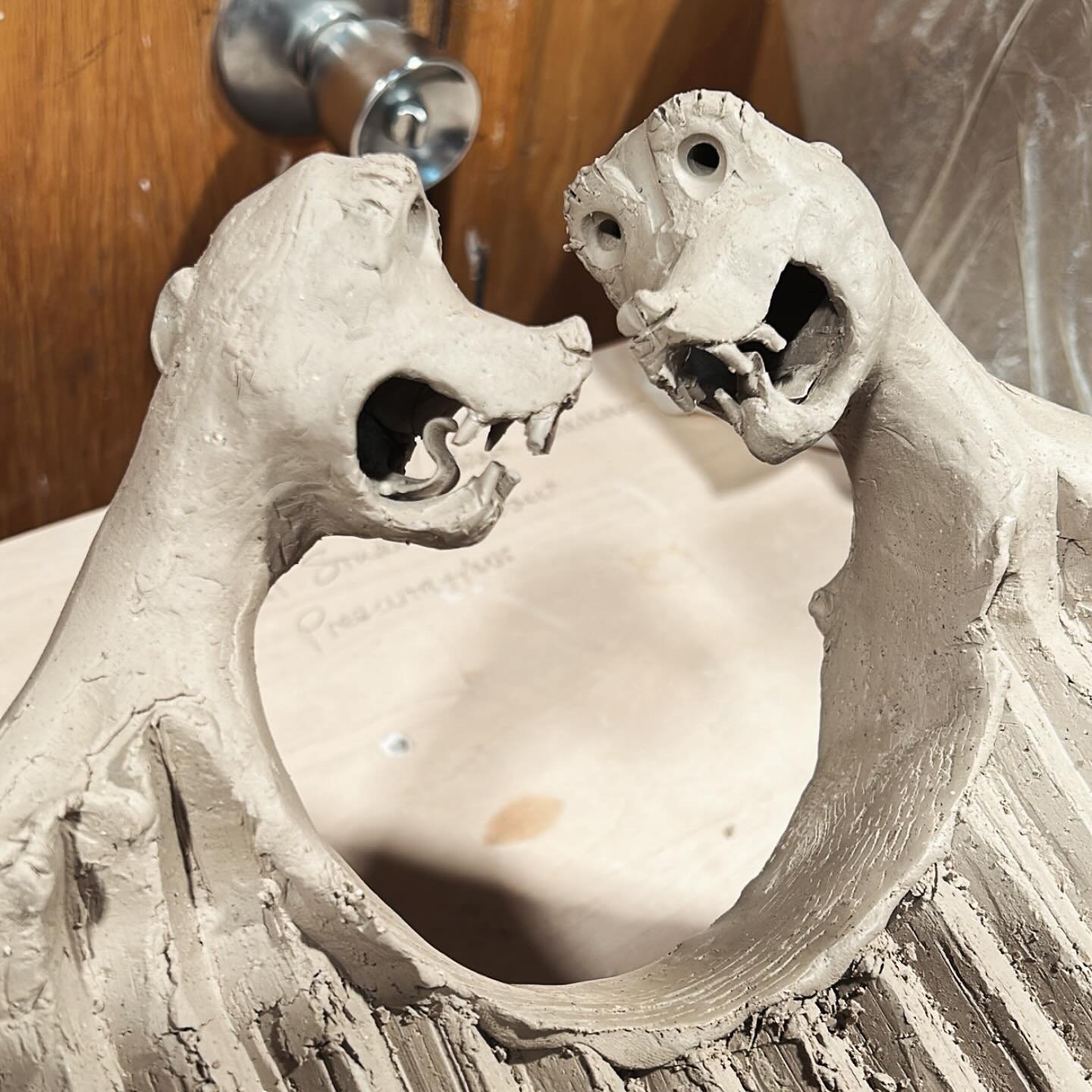 These little details take so long 😫 but man, do they give it character! 
.
.
.
.
#pots #pottery #ceramics #ceramic #clay #ceramica #ceramique #c&eacute;ramique #keramik #keramika #keramic #studiopottery #craft #contemporarycraft #functionalpottery #