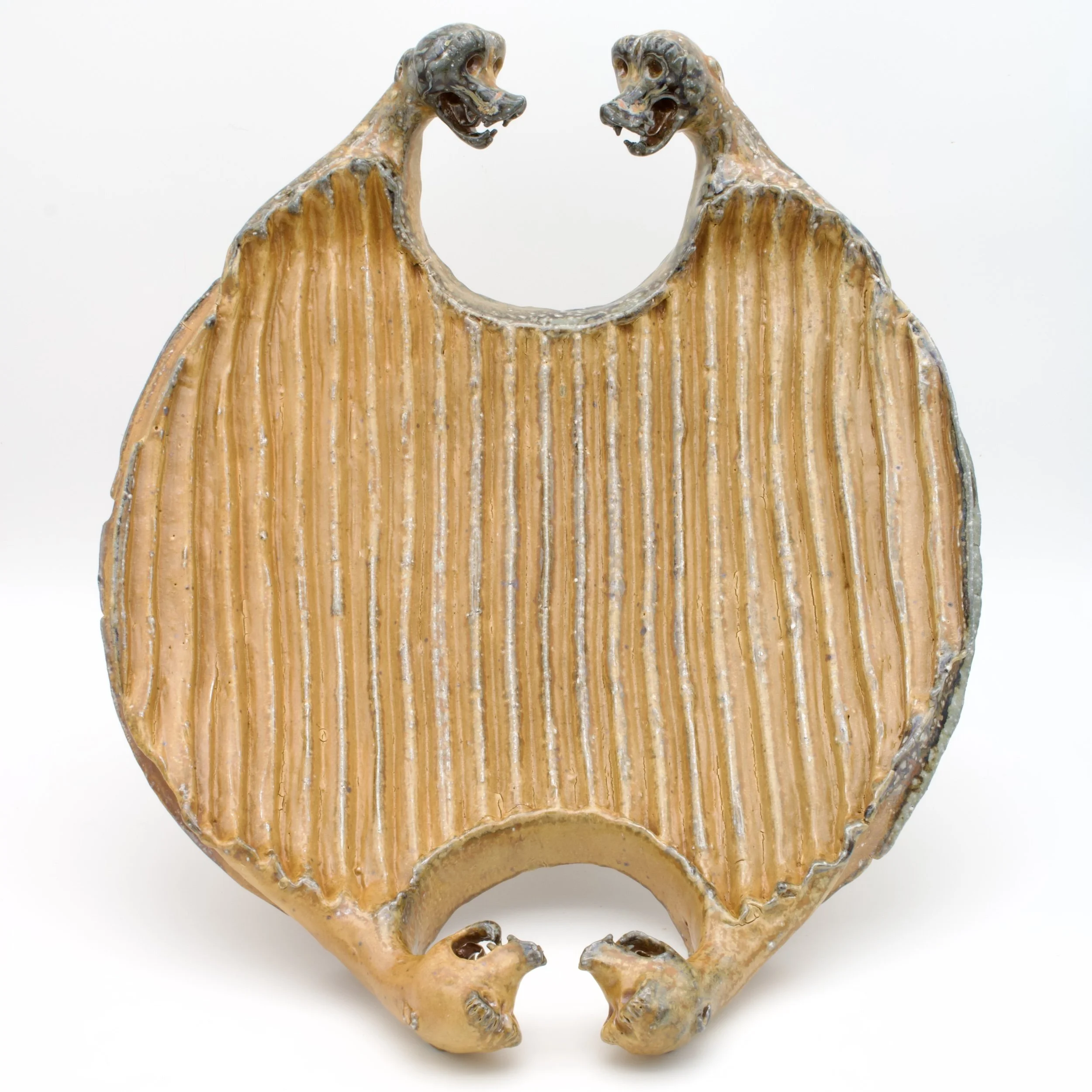Yellow Wall Hanging Platter