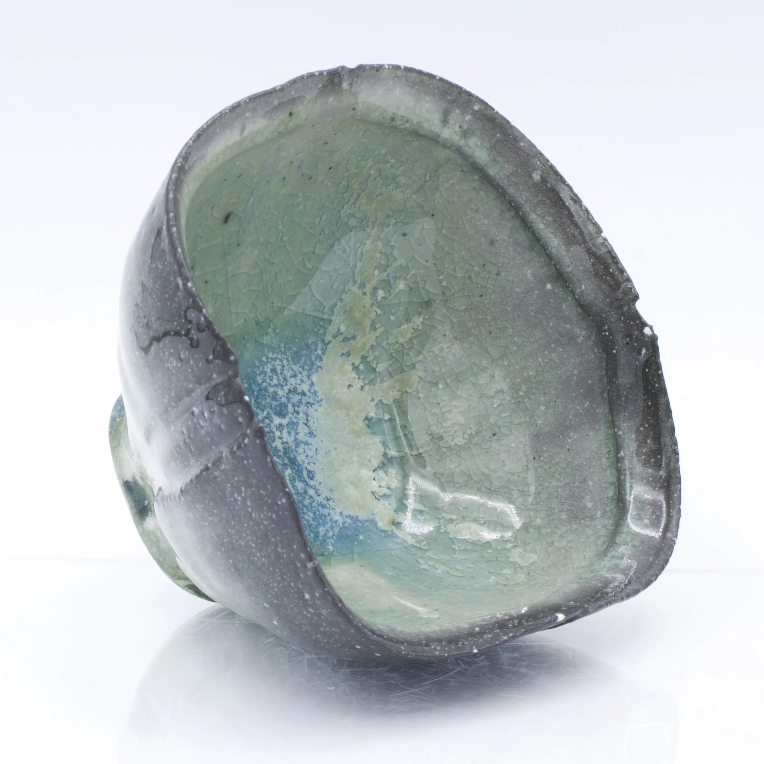 Galactic Small Square Teabowl - Detail Interior