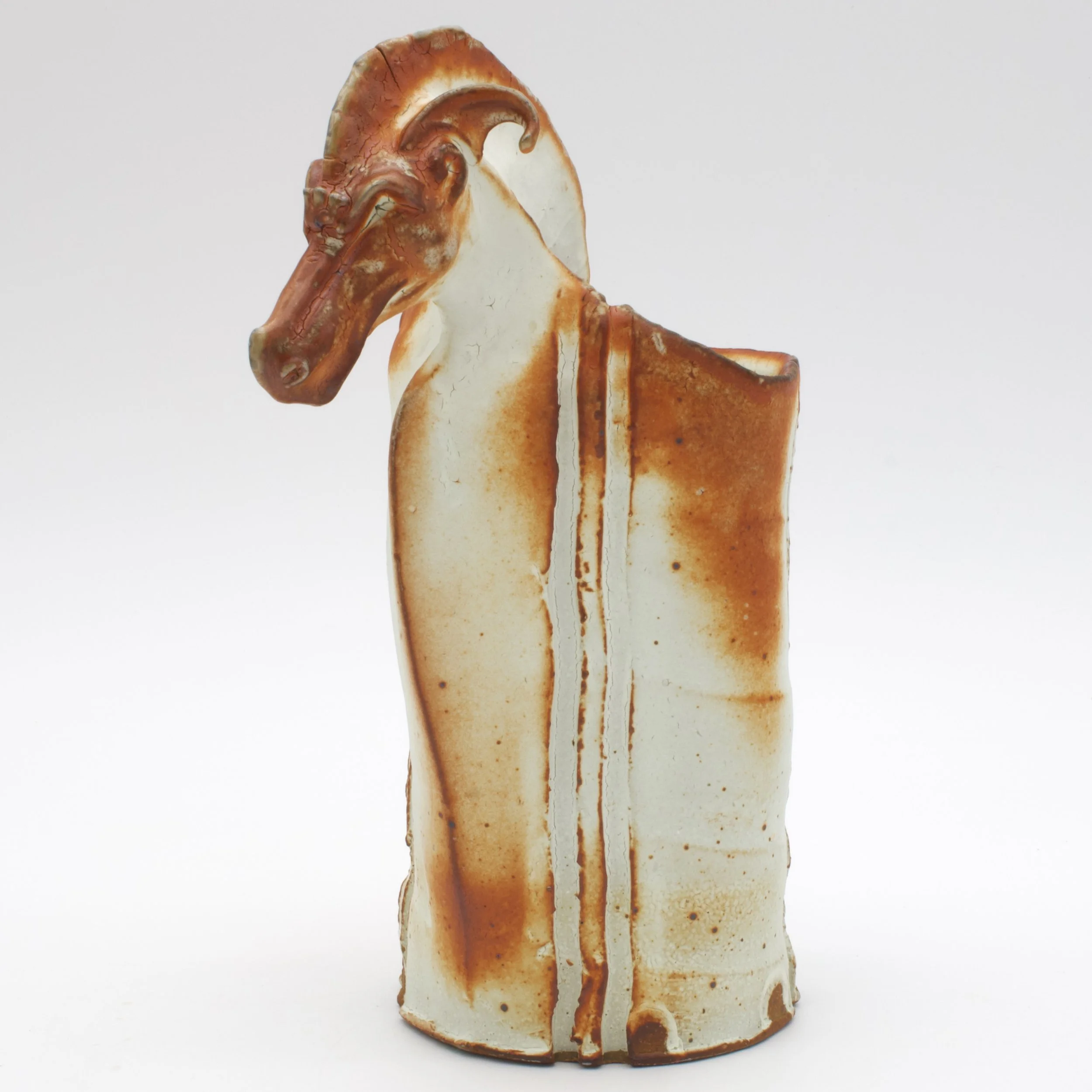 Red Dragon-headed Tiki Mug