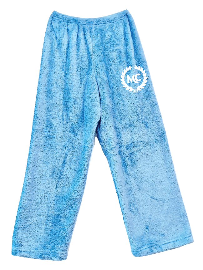 Milbrook Fuzzy Pants - Light Blue