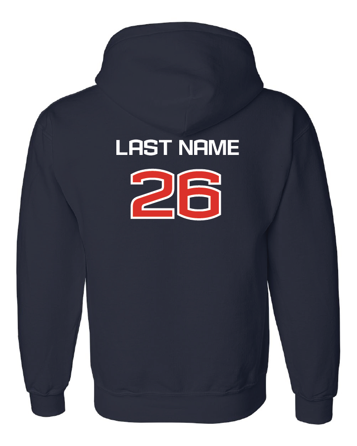 Hoodie Customization - Last name and number