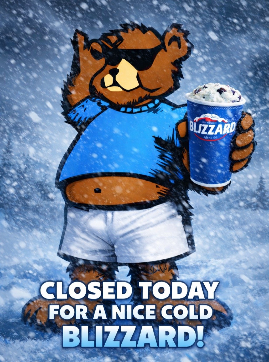❄️🌨️ SNOW DAY in Old Greenwich! 🌨️❄️

Enjoy the day off from work, school &mdash; or whatever your normal looks like today. Stay cozy, stay safe, and embrace the snow globe magic.

Whiteout outside. Warmth inside. ❤️

#Chillybear #OldGreenwich #Sno