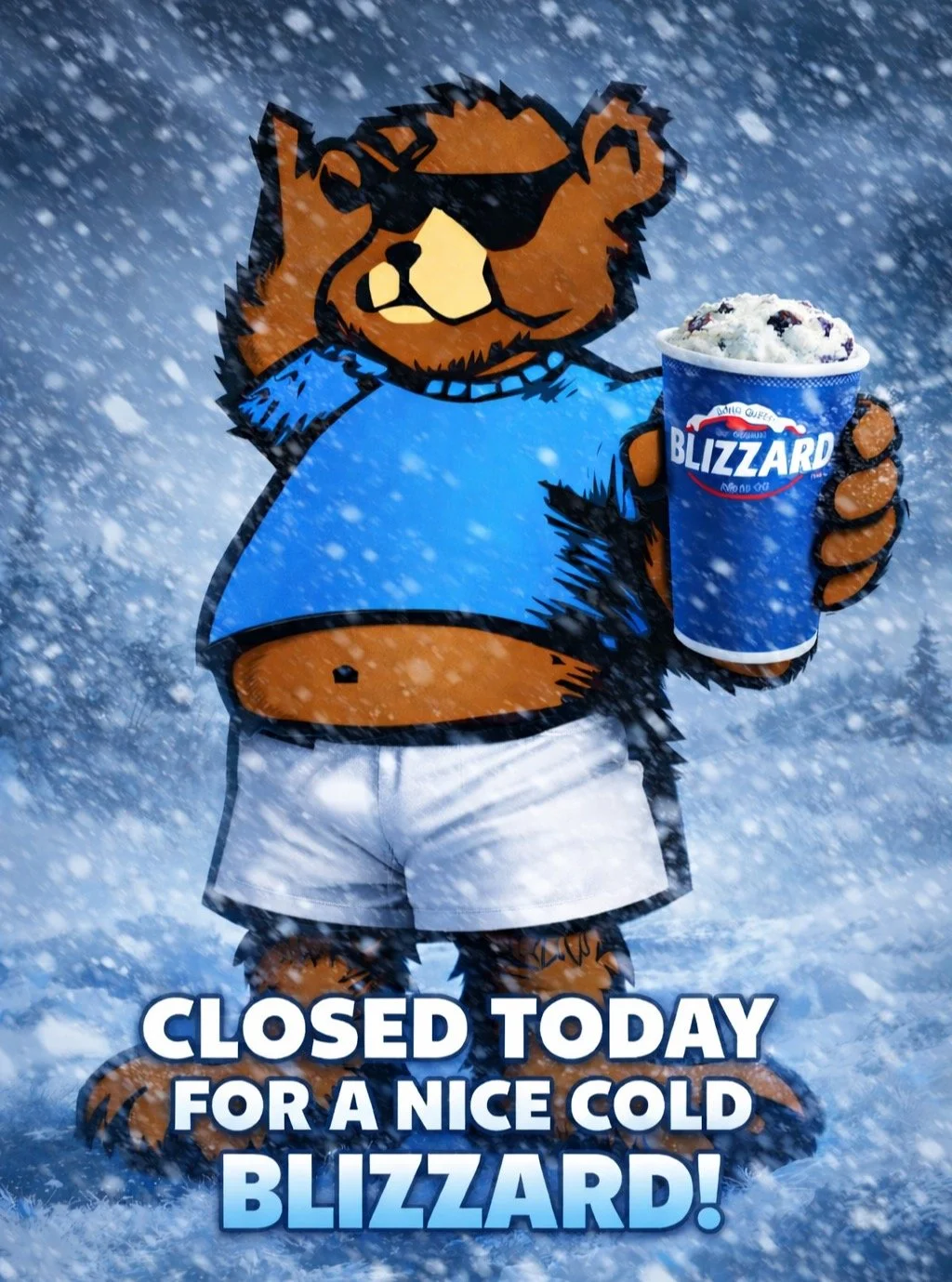 ❄️🌨️ SNOW DAY in Old Greenwich! 🌨️❄️

Enjoy the day off from work, school &mdash; or whatever your normal looks like today. Stay cozy, stay safe, and embrace the snow globe magic.

Whiteout outside. Warmth inside. ❤️

#Chillybear #OldGreenwich #Sno