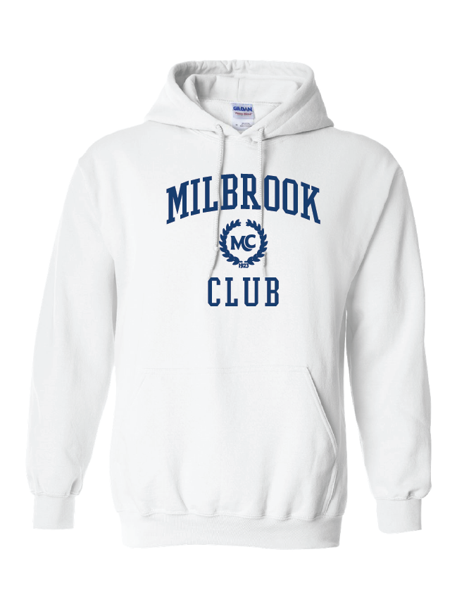 Milbrook - Heavy Weight Hoodie - White