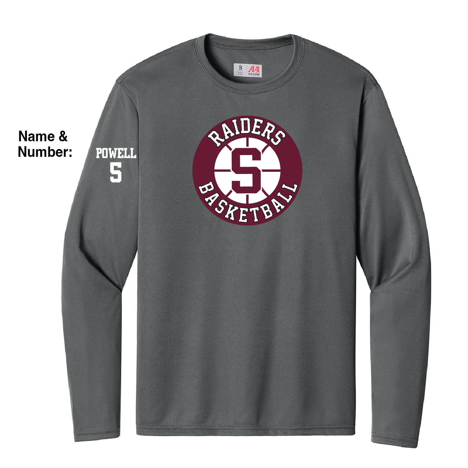 Scarsdale Basketball - Poly Shooting Shirt