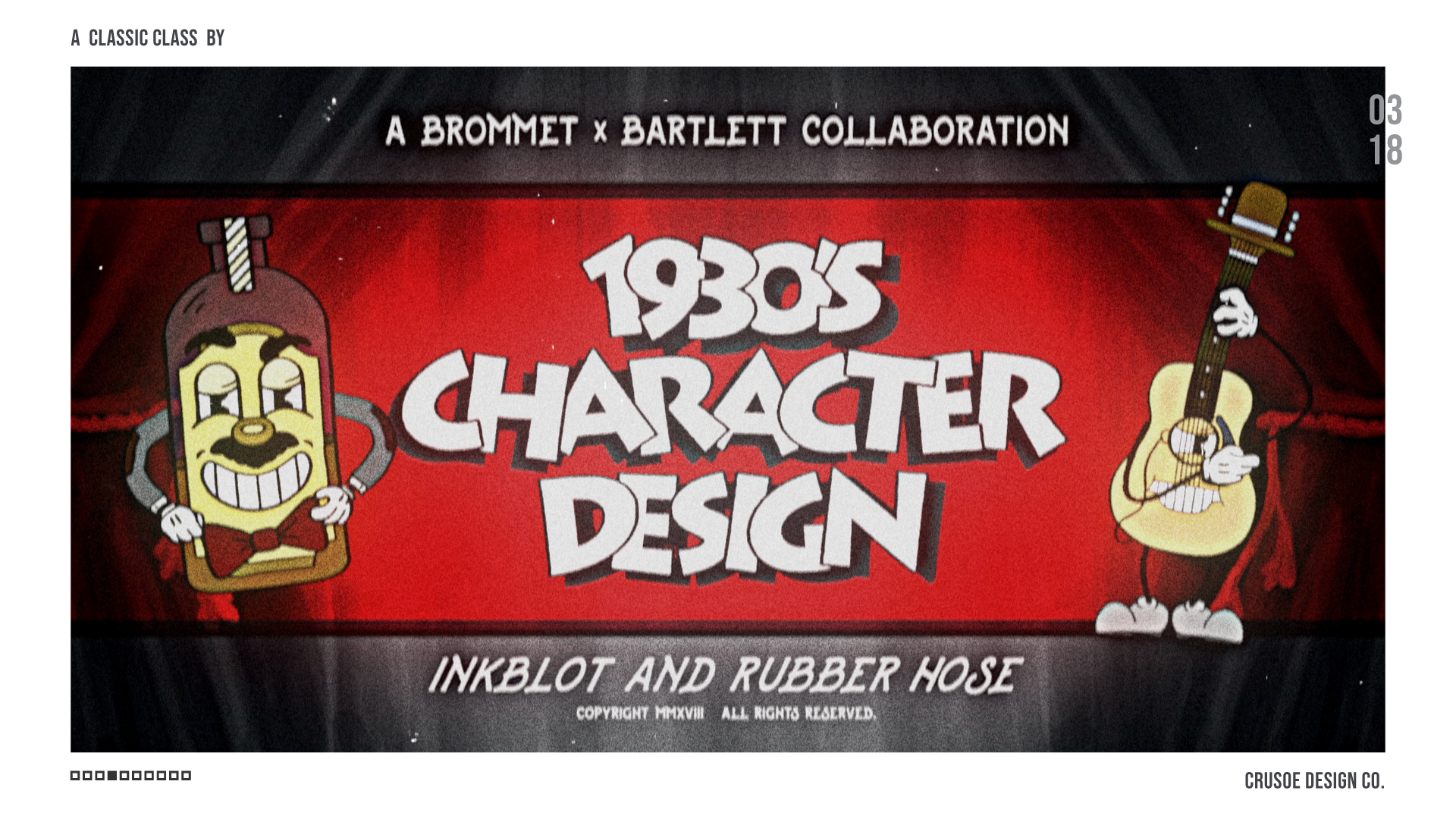 1930's Character Design Class
