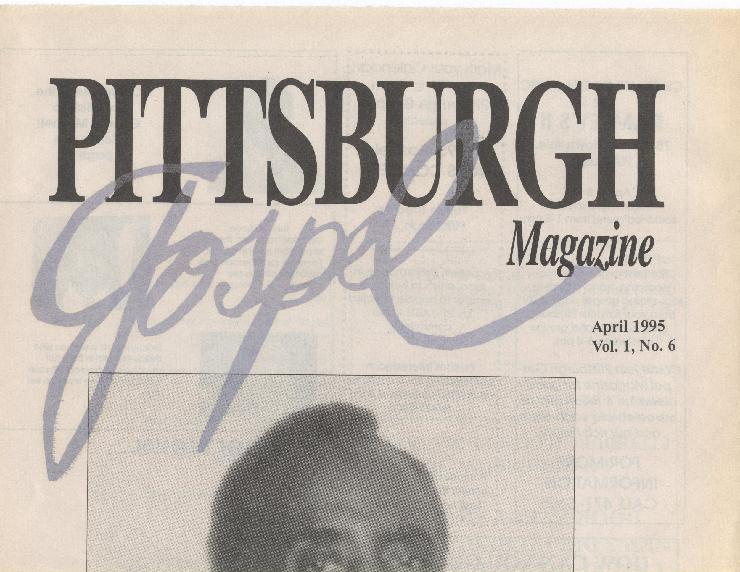 1995 04 (April) Pittsburgh Gospel Magazine  - 1 Cover.jpg