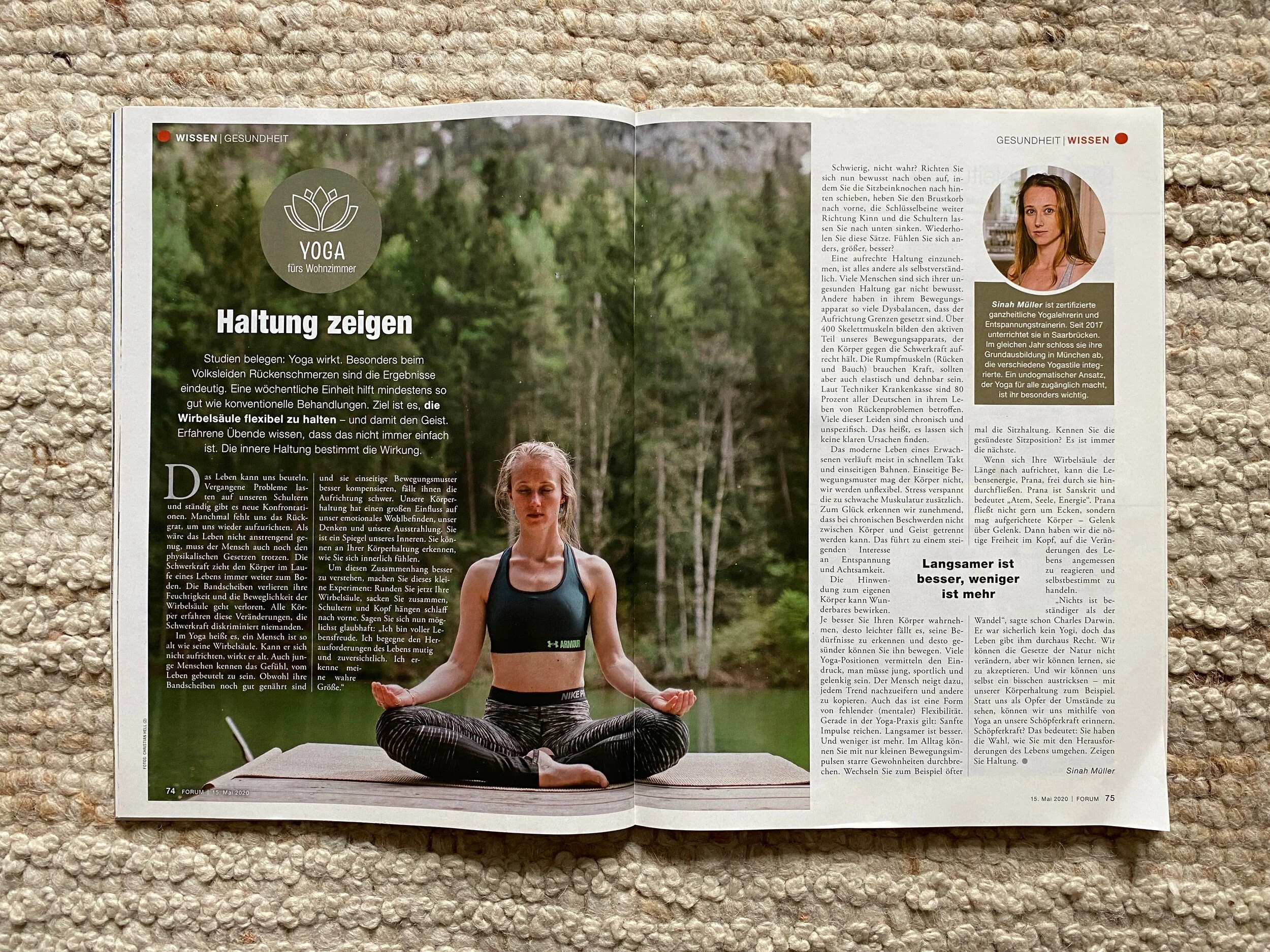 FORUM MAGAZIN: Yoga Serie 2/6