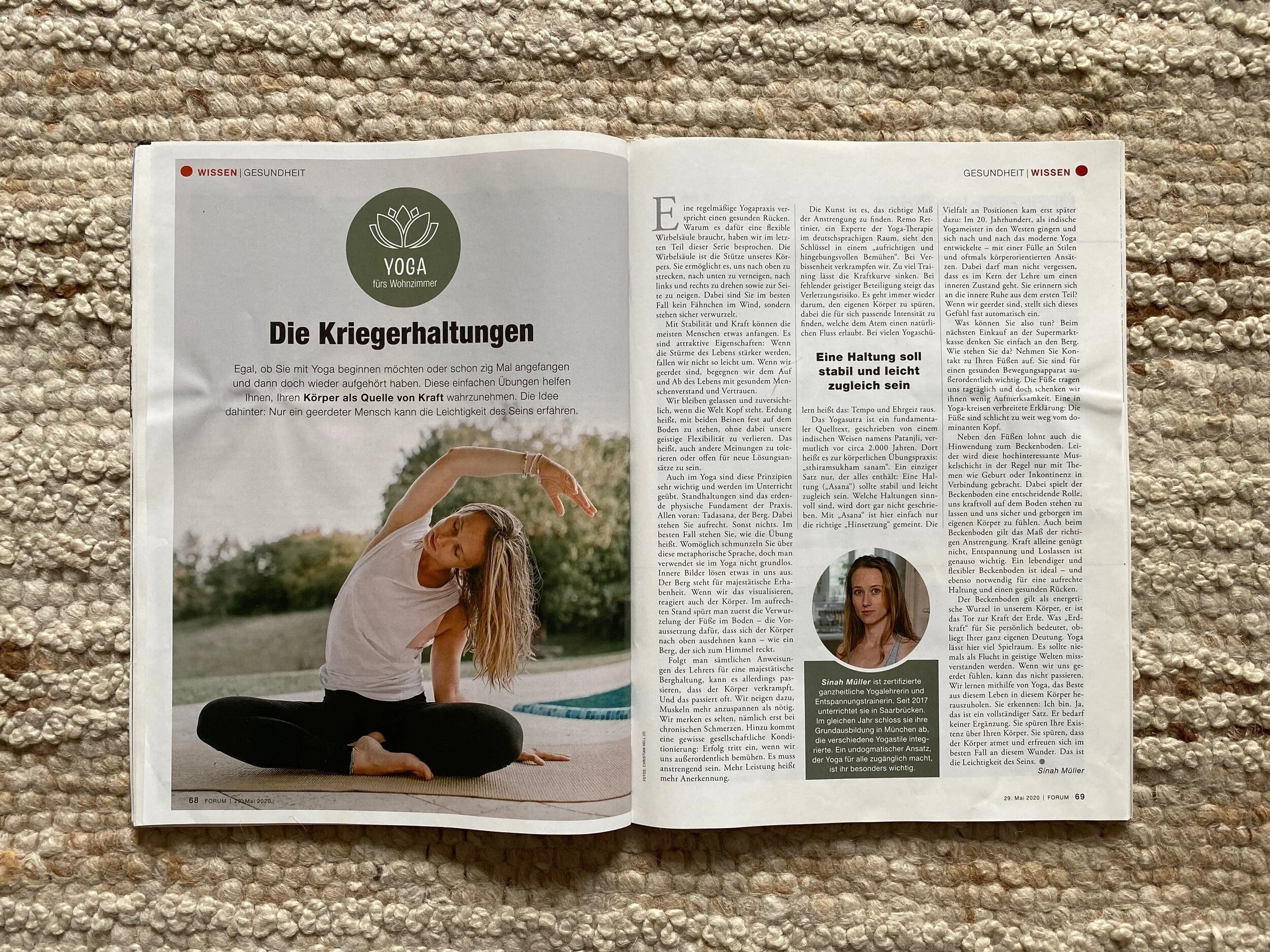 FORUM MAGAZIN: Yoga Serie 3/6 