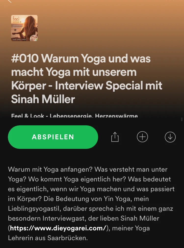 Podcast Interview: Warum Yoga? 