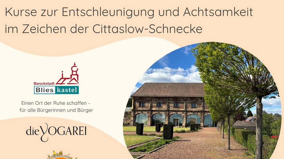 Entschleunigung in der Orangerie Blieskastel (1/6 Meditation)
