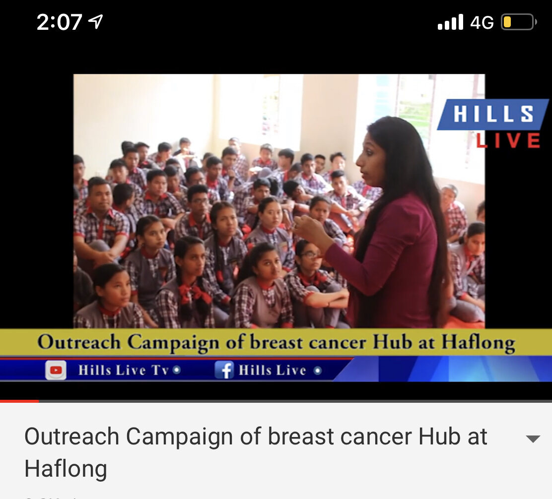 Early Detection with Breast Cancer Seminar at Kendriya Vindyalaya (KV), Haflong Hill Station