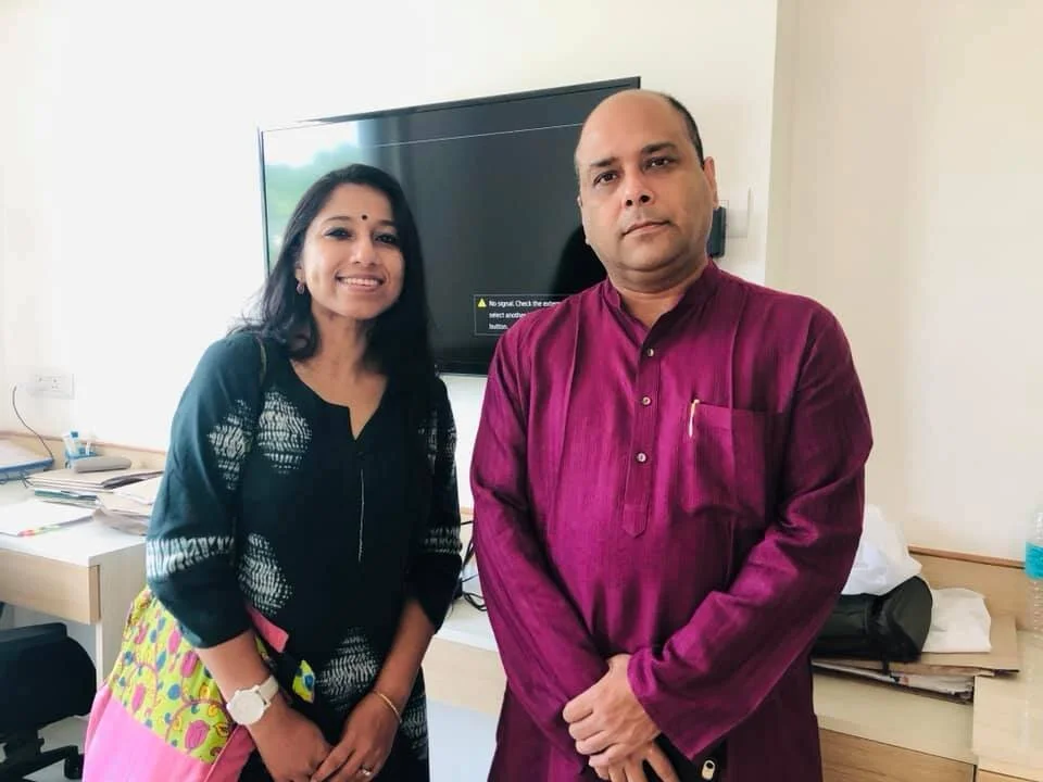 Meeting to emphasize on Early detection screening in Delhi with Dr Rajdeep Roy, Member of Parliament, Lok Sabha from Silchar, Assam