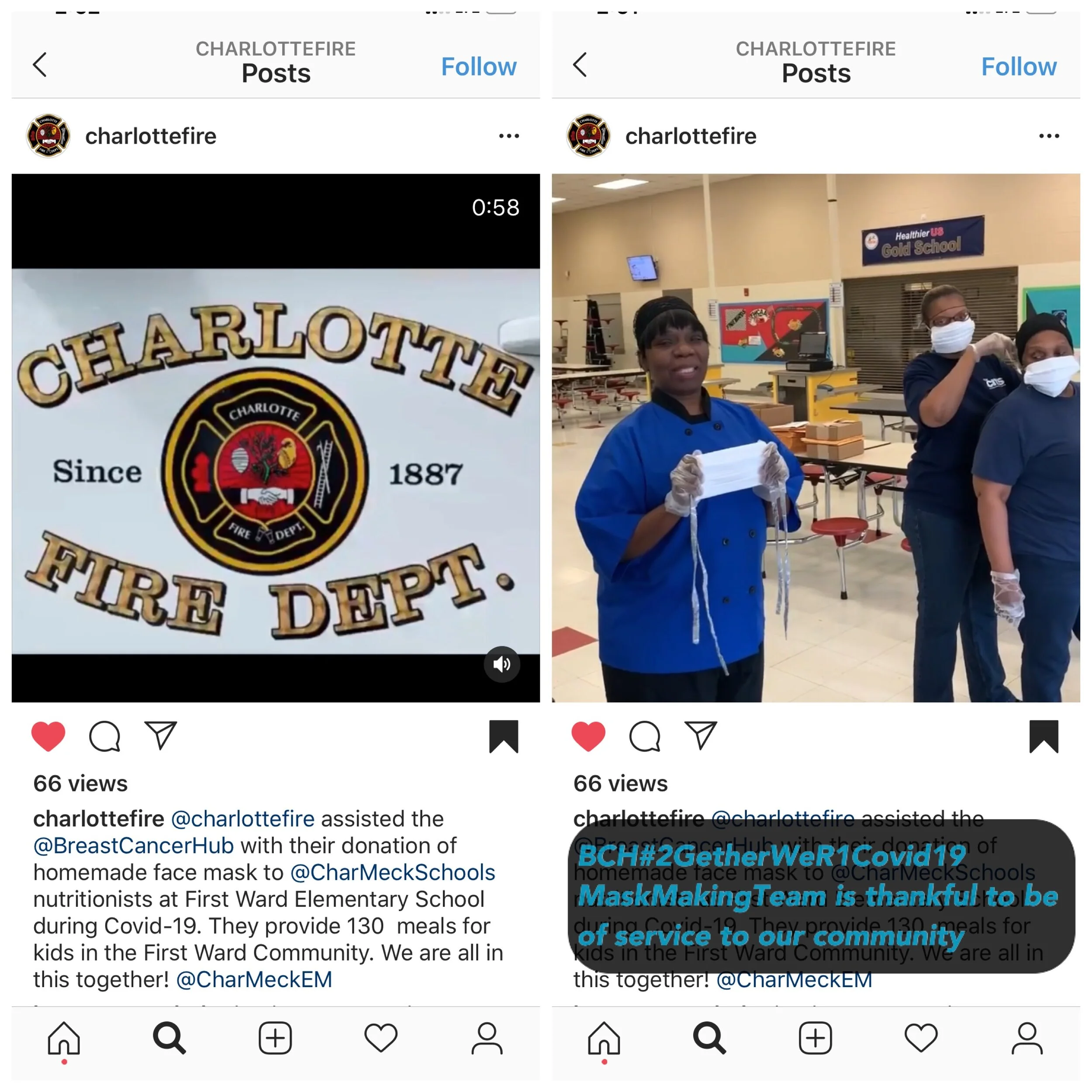 Testimonial from Charlotte Fire Dept-Charlotte-Mecklengurg Schools 