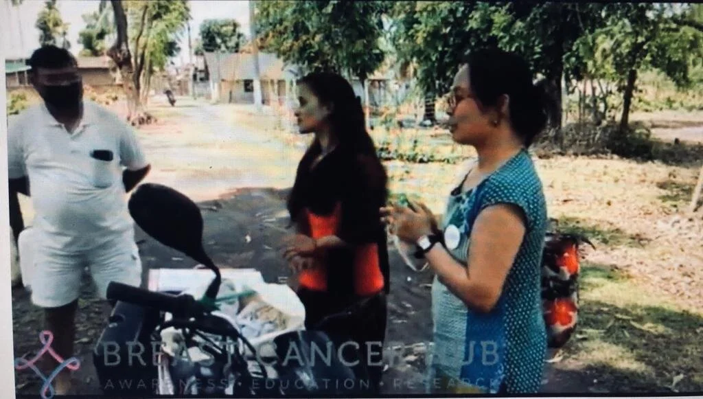 Sanalembi Devi beautifully explains how to use Masks as BCH Distributes Masks to Bhorakhai Area