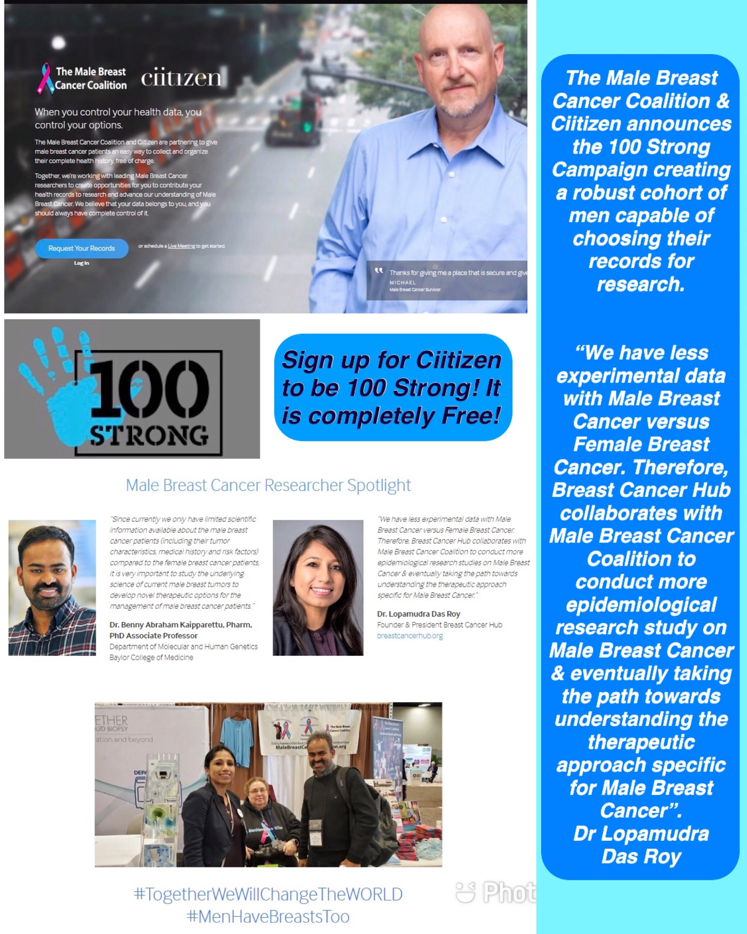 Male Breast Cancer Research Phase 1