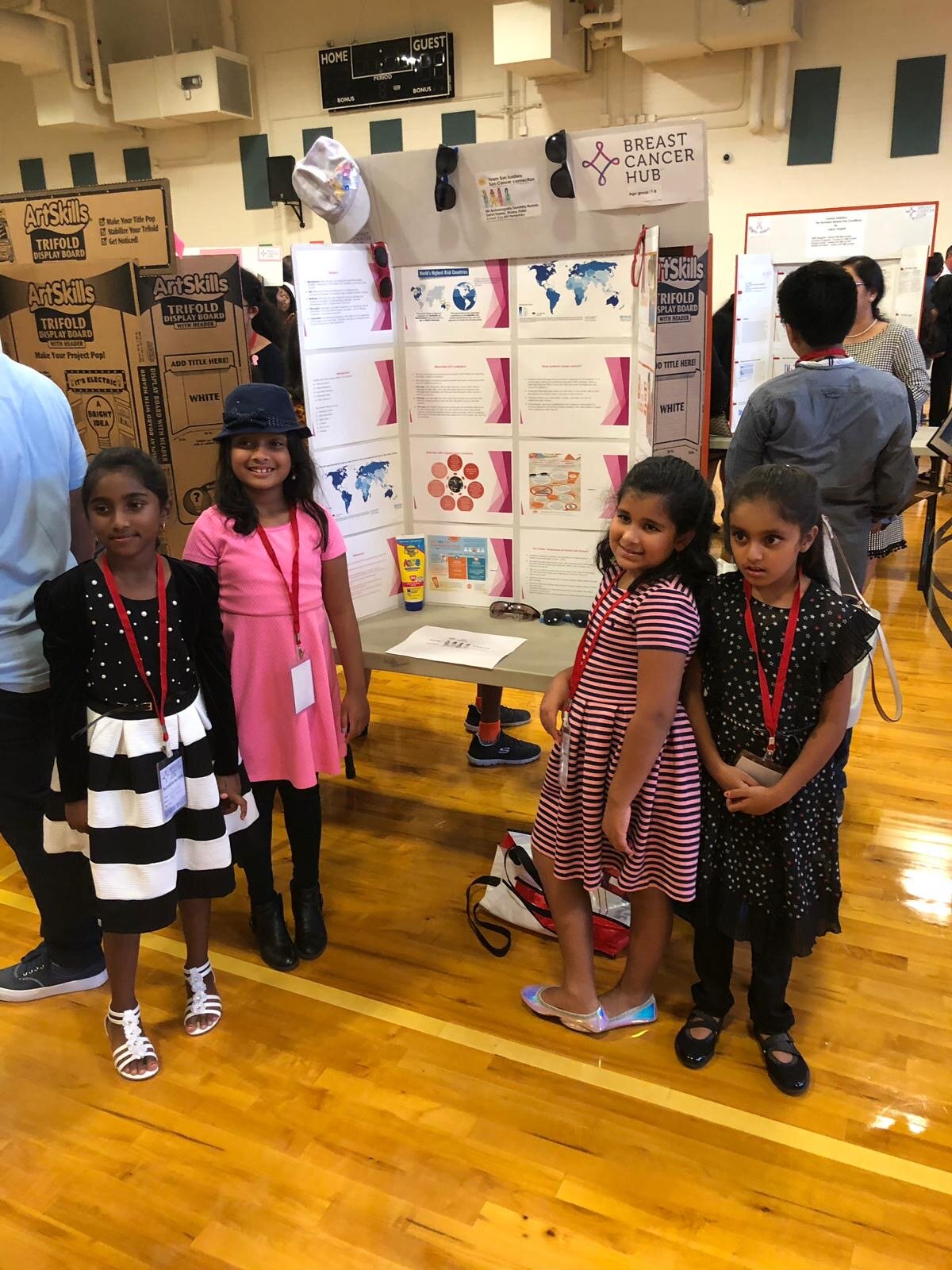 Sun Soldiers (Sun-Cancer connection); Siri Arshanapally,Samhita Nunna, Sanvi Parimi, Shana Patel