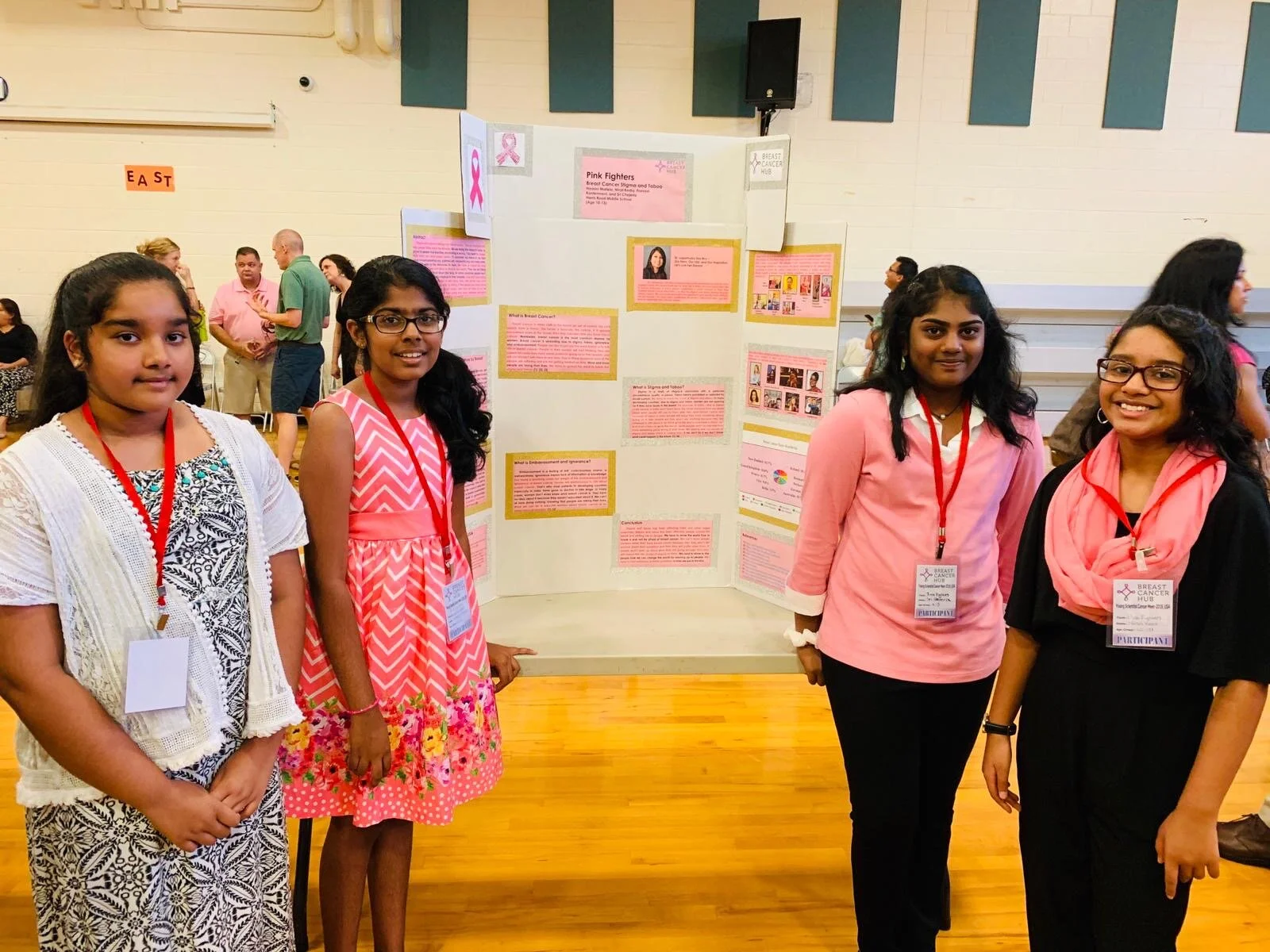 PINK FIGHTERS (Breast Cancer Stigma and Taboo); Haasini Mallela, Nirali Kedia, Pranavi Kantemneni, Sri Chejerla