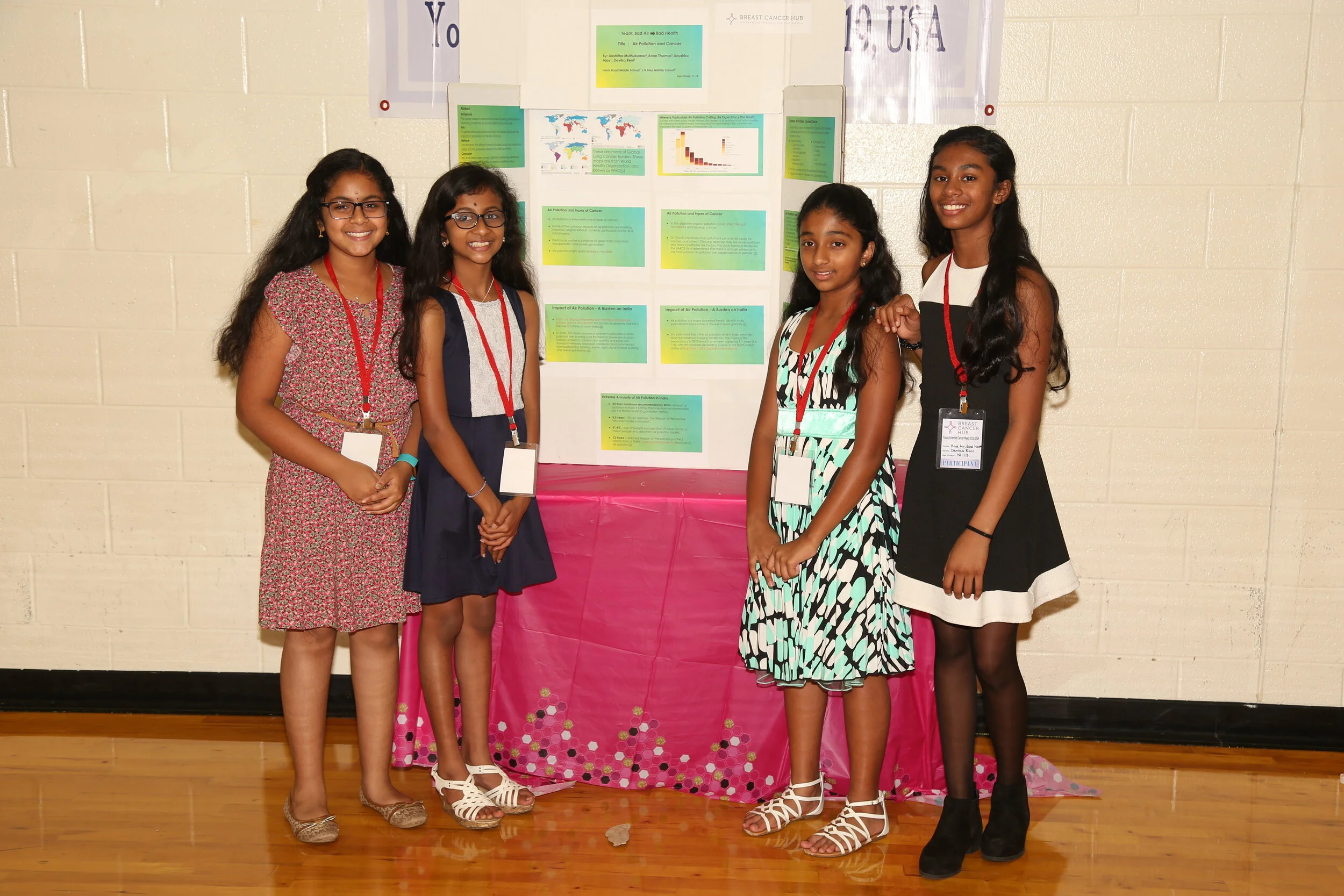 Bad Air-Bad Health (Air Pollution &amp; Cancer) Akshitha Muthukumar, Anne Thomas, Anushka Ajay, Devika Reni