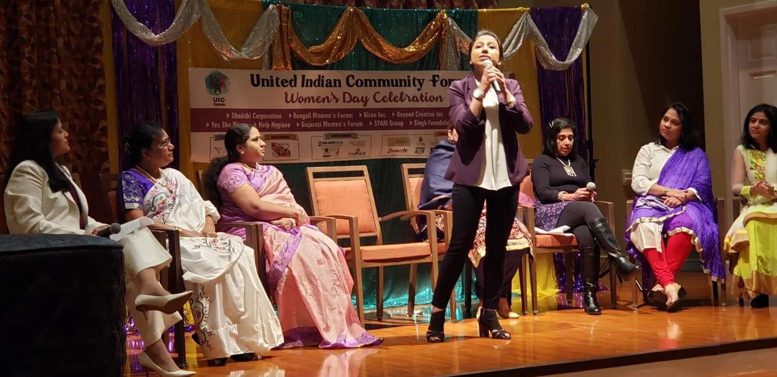 International Women's Day-United Indian Community Forum, Charlotte, NC, USA Mar 8, 2019 Charlotte, NC, USA