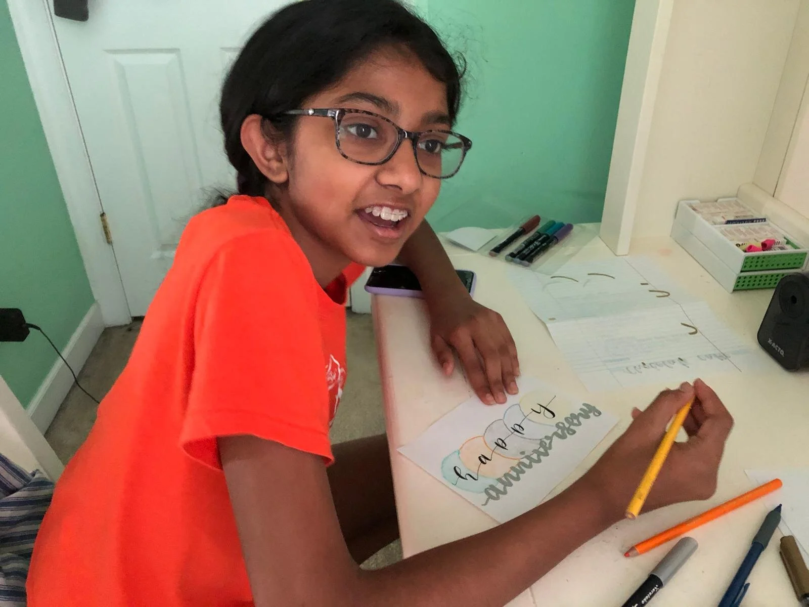  Laasya Bodducherla, with a creative idea to help BCH