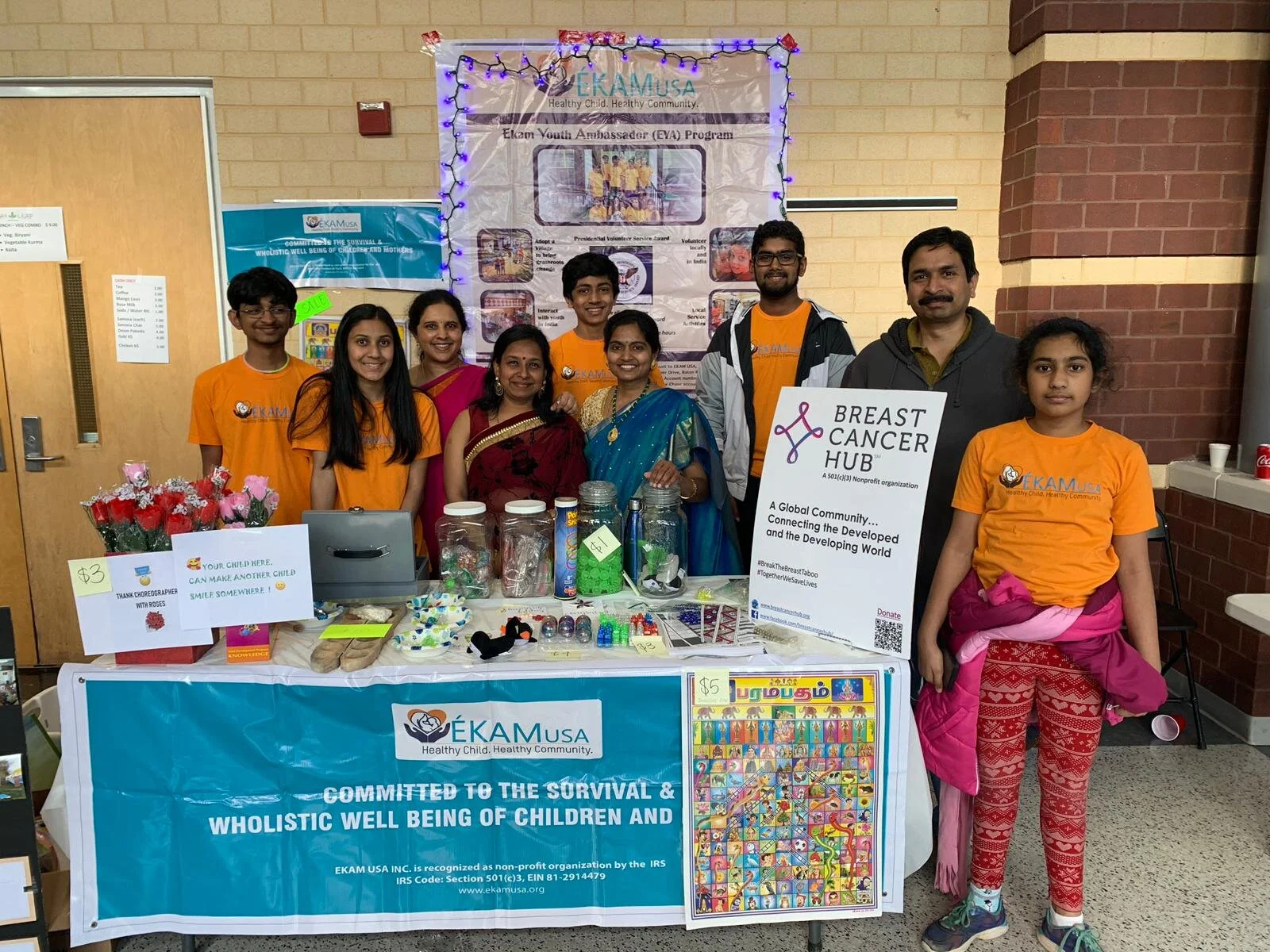 EKAM USA, CHARLOTTE CHAPTER- Fundraiser for BCH
