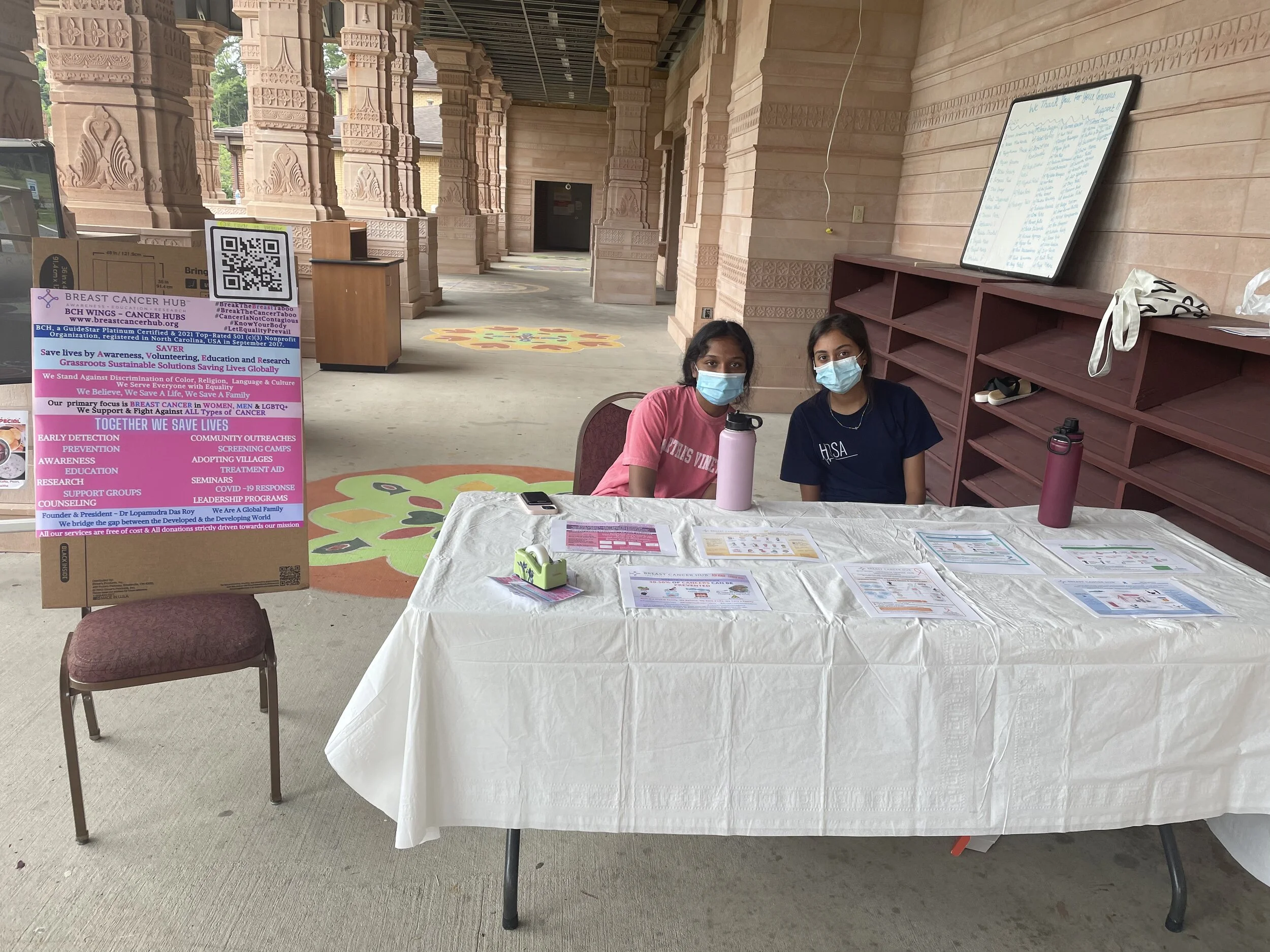 Community Outreach by BCH Ambassadors - Rachna &amp; Medha