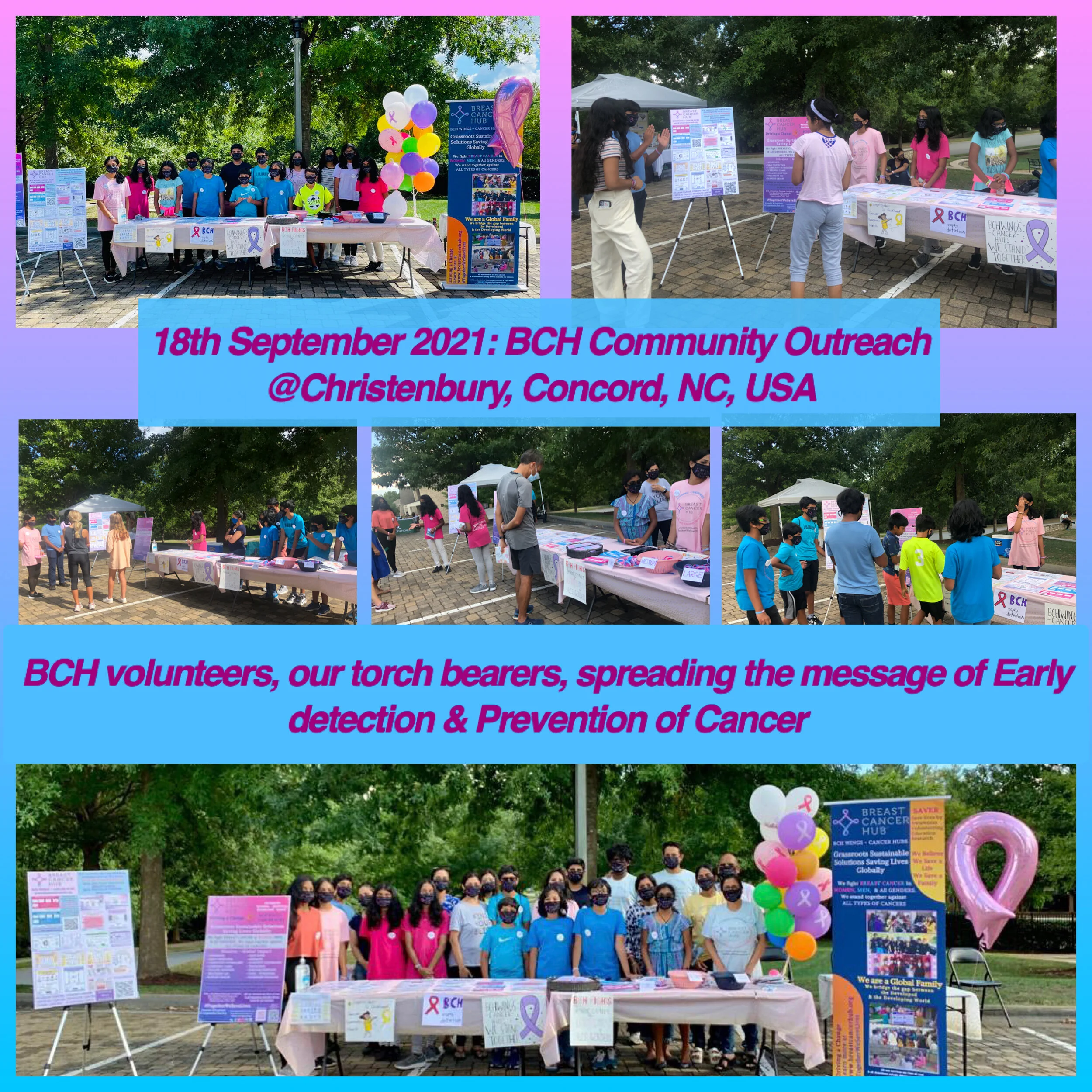 BCH Community Outreach @Christenbury social event