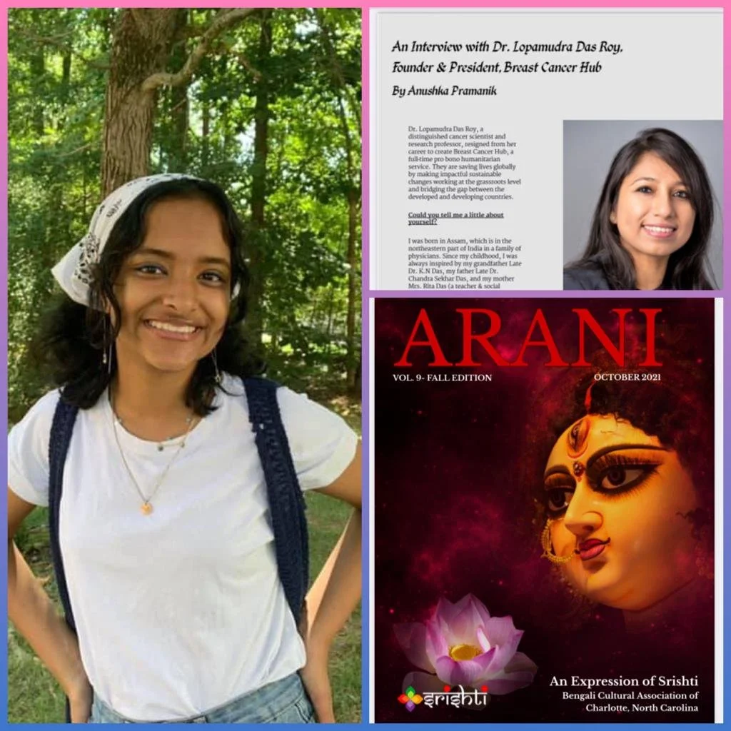 Interview of Dr Lopamudra Das Roy by Anushka Pramanik, 2021