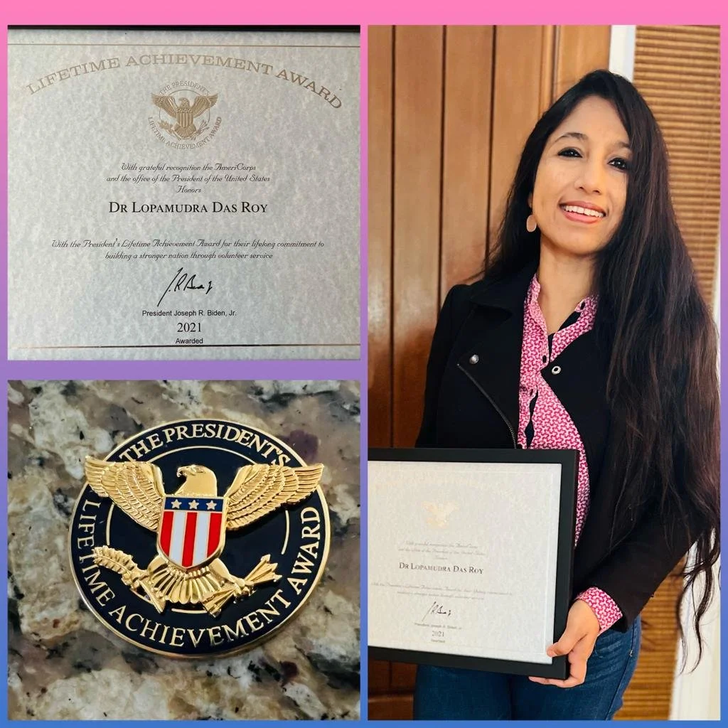 Dr Lopamudra Das Roy - President's Lifetime Achievement Award