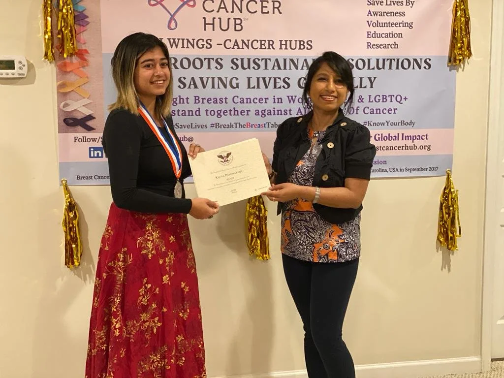 2021 The President's Volunteer Service Award - Kavya Pasumarth