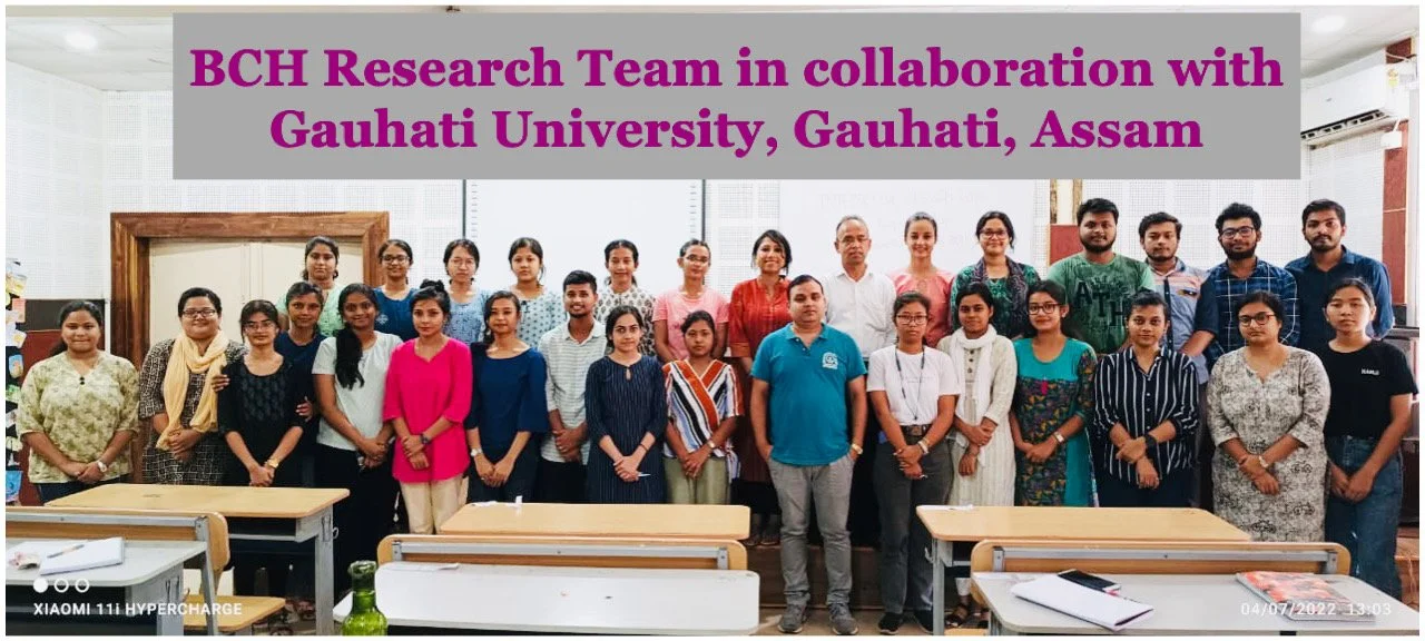 Research collaboration with Gauhati University