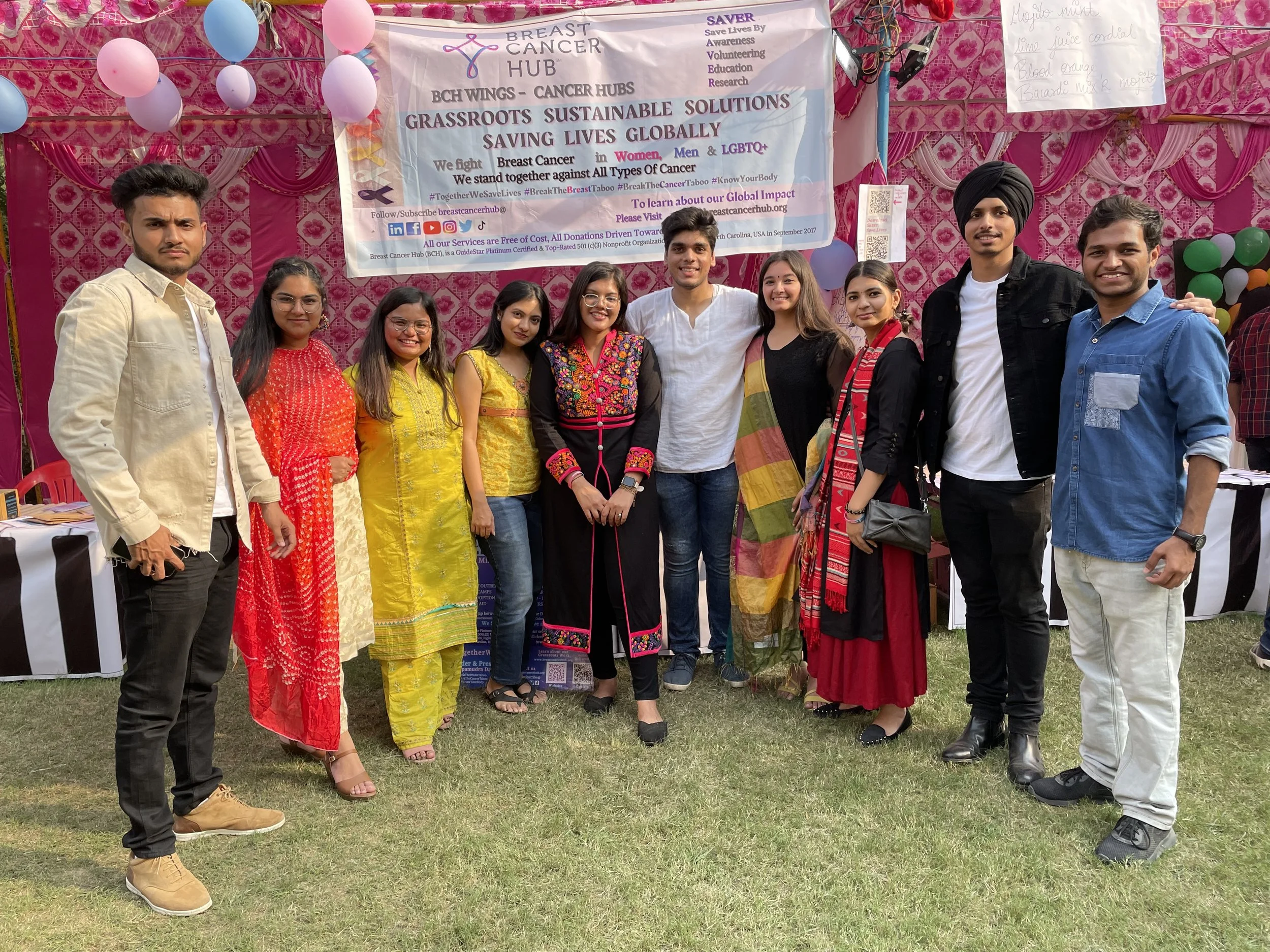 Breast Cancer Hub (BCH) Outreach at Subharti Medical College, Carnival Day