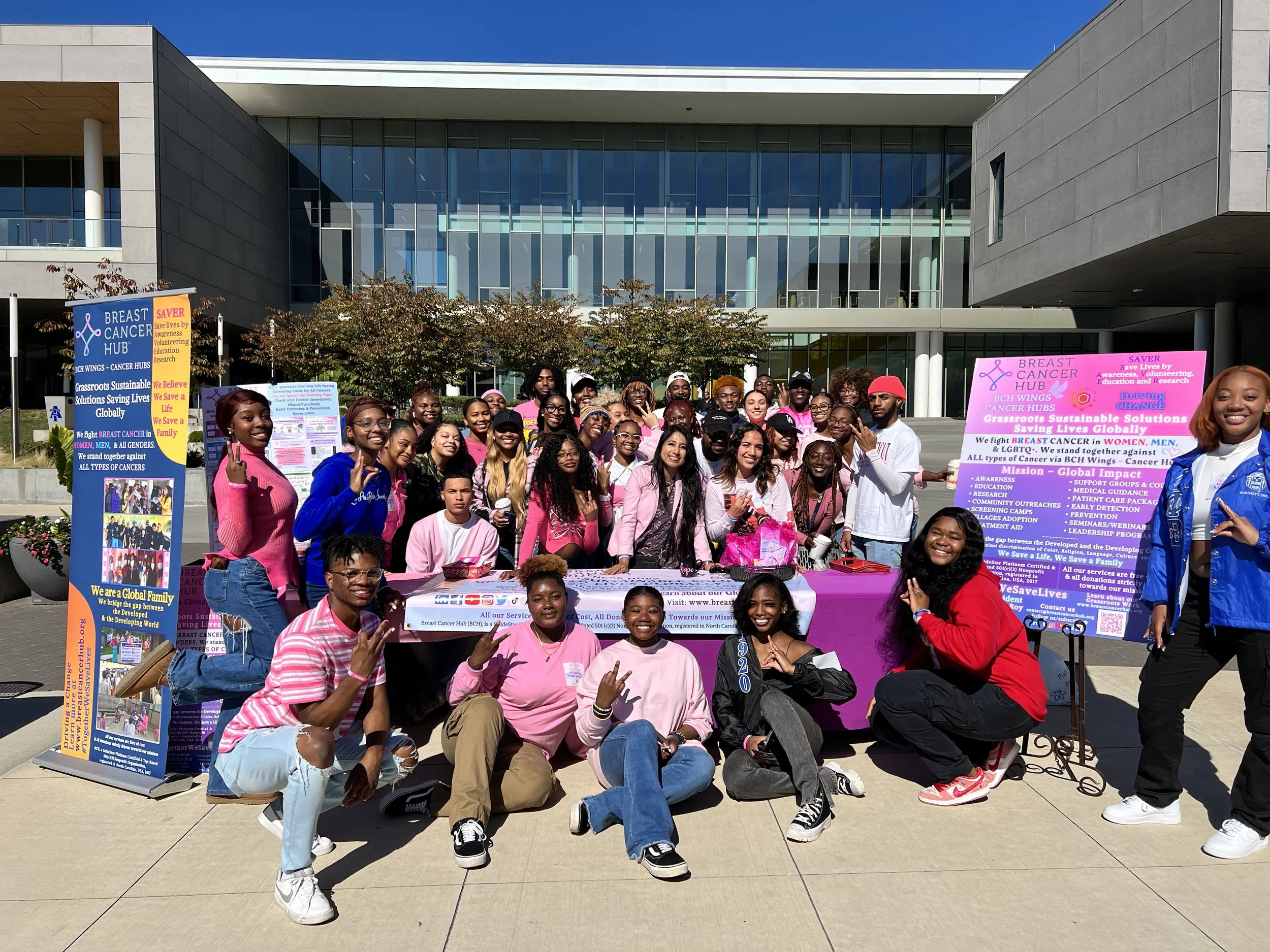 Breast Cancer Awareness Walk &amp; Outreach, at NC A&amp;T State Univ