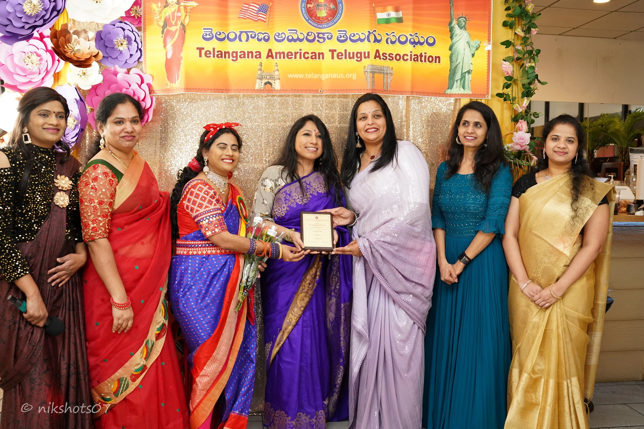 Telangana American Telugu Association (TTA) Charlotte International Women's Day