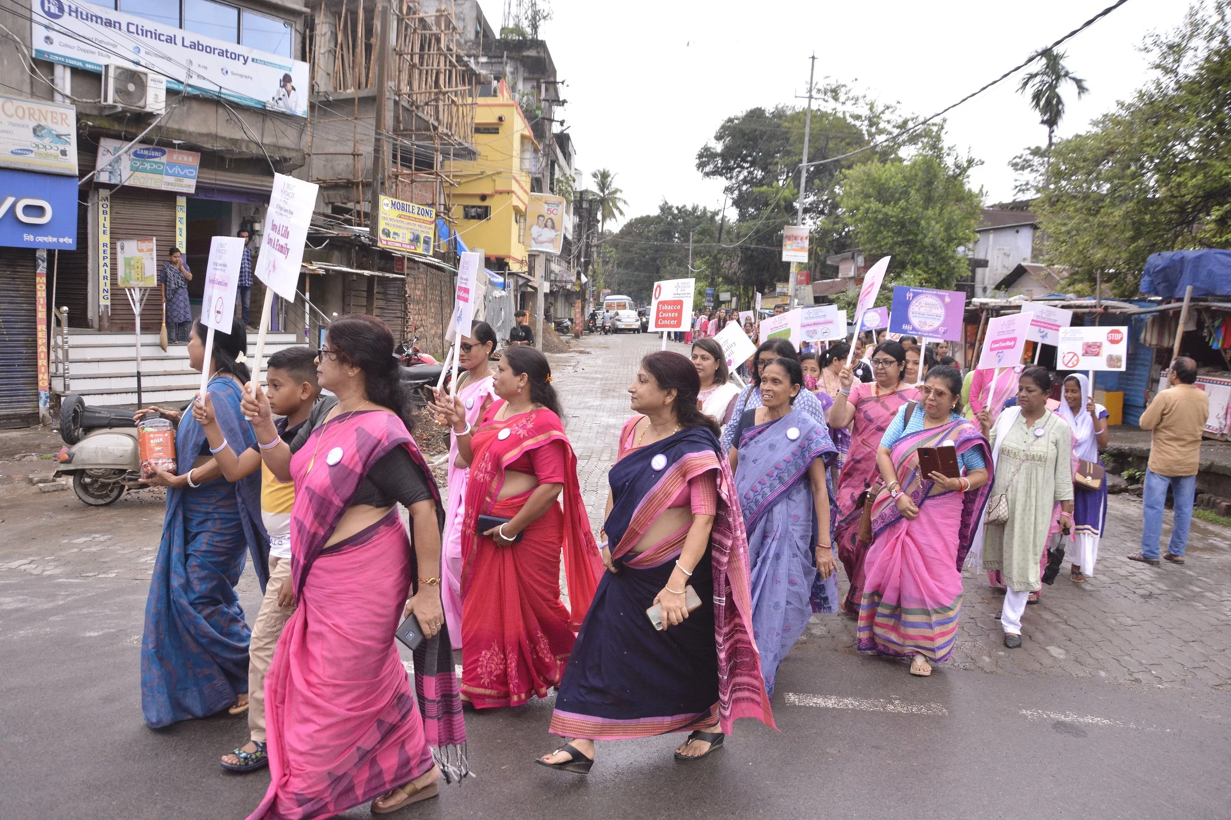 Walk Together-Support Cancer Awareness,Cancer Fighters,Families Lost to Cancer&amp;Anti-Tobacco Campaign