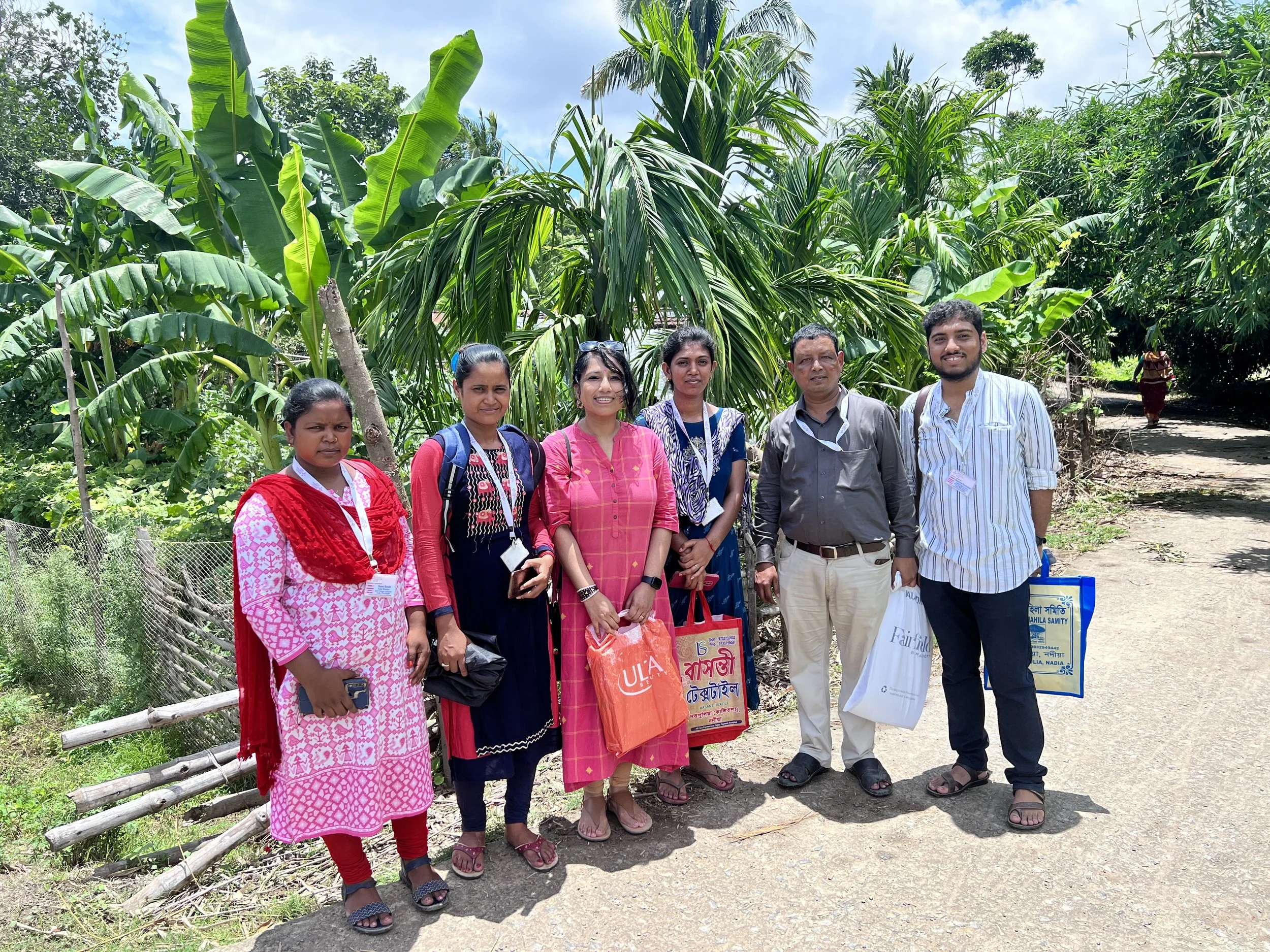 BCH Team @Adopted Villages in Nadia, WB