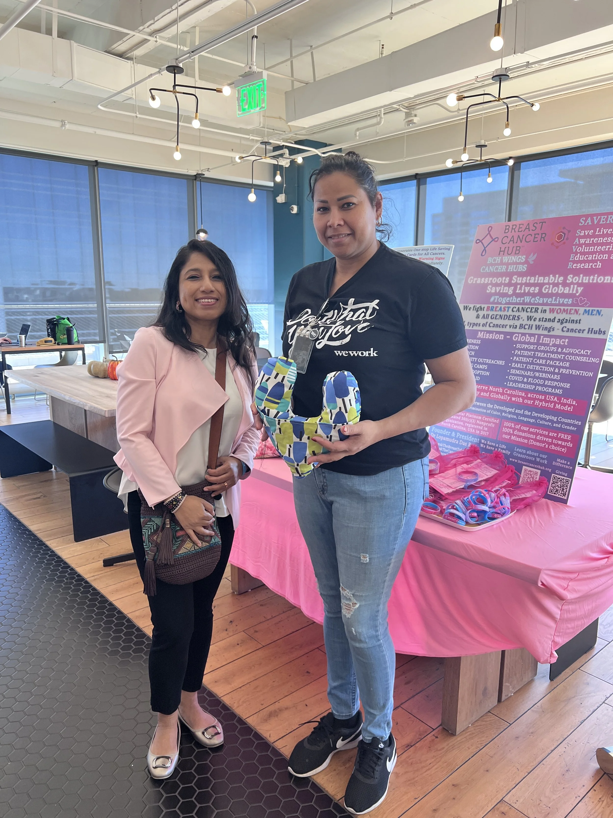 WeWork Breast Cancer Awareness event with BCH
