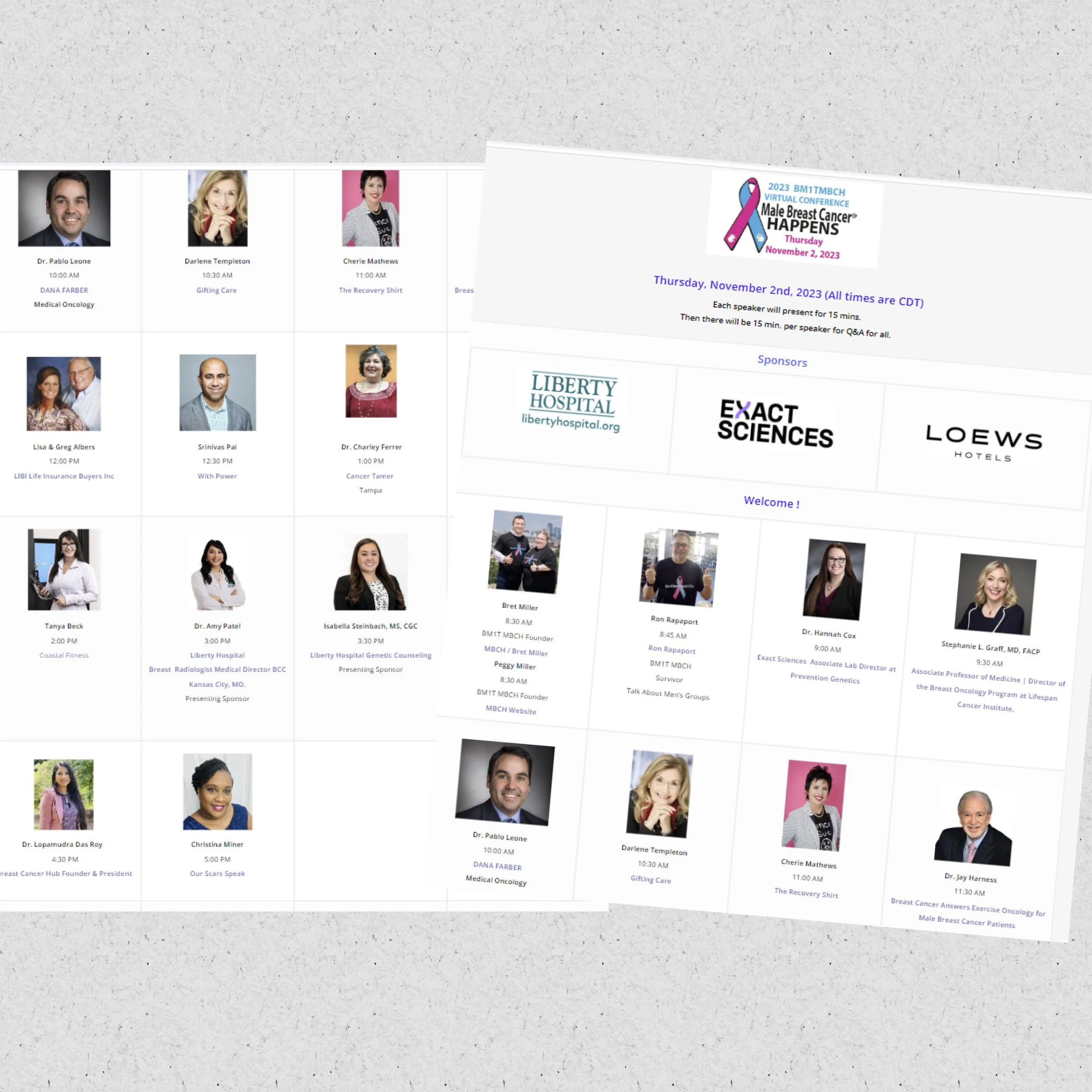 BM1T Male Breast Cancer Happens Virtual Conference