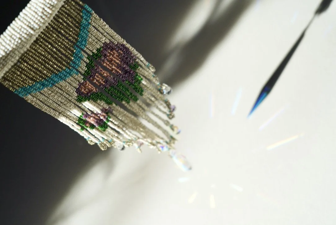 Antique Beaded Wall Hangings